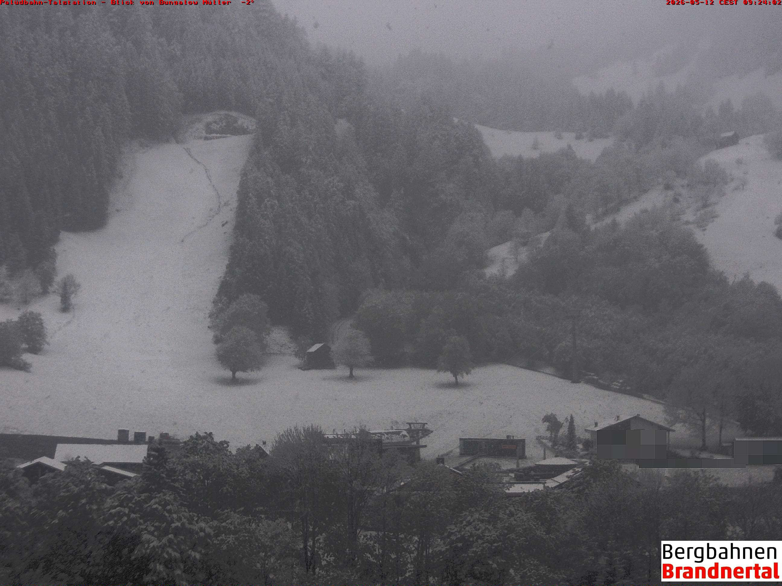 Blick auf Palüdbahn von Bungalow Müller