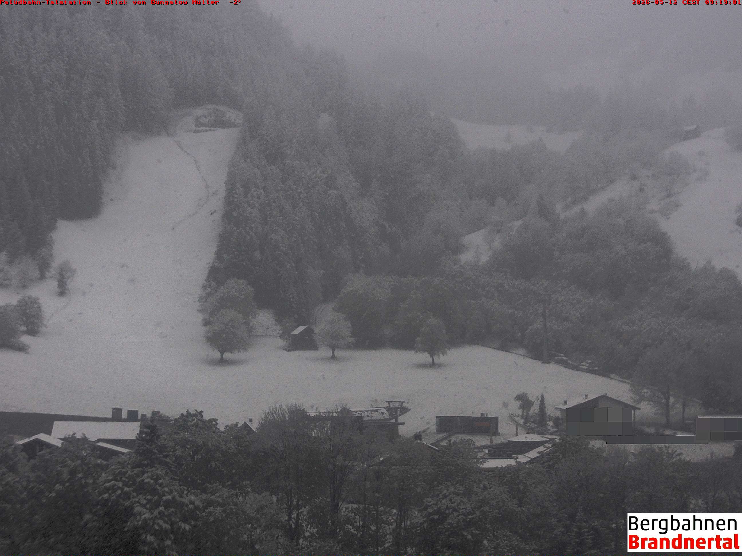 Blick auf Palüdbahn von Bungalow Müller