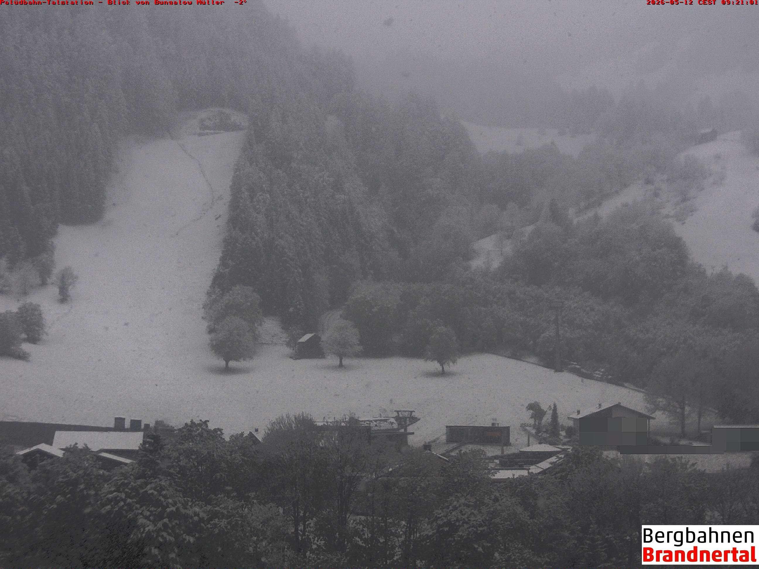 Blick auf Palüdbahn von Bungalow Müller