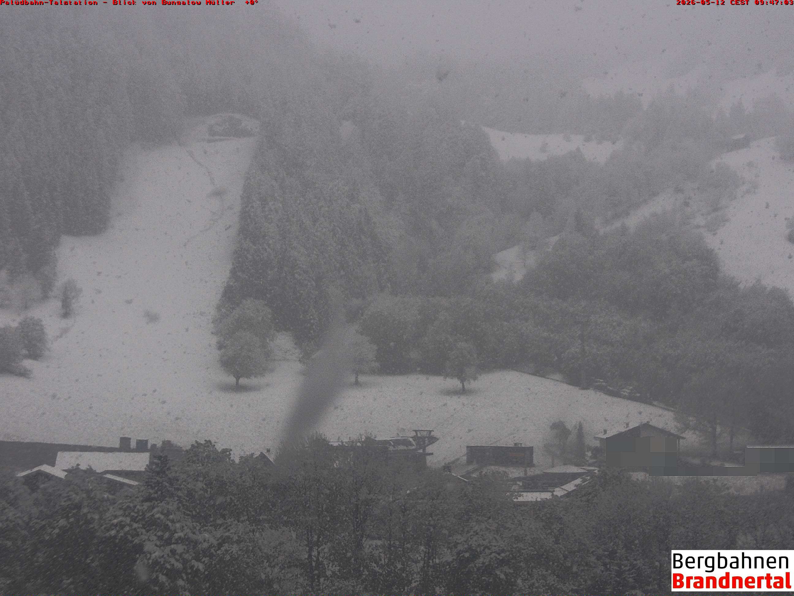 Blick auf Palüdbahn von Bungalow Müller