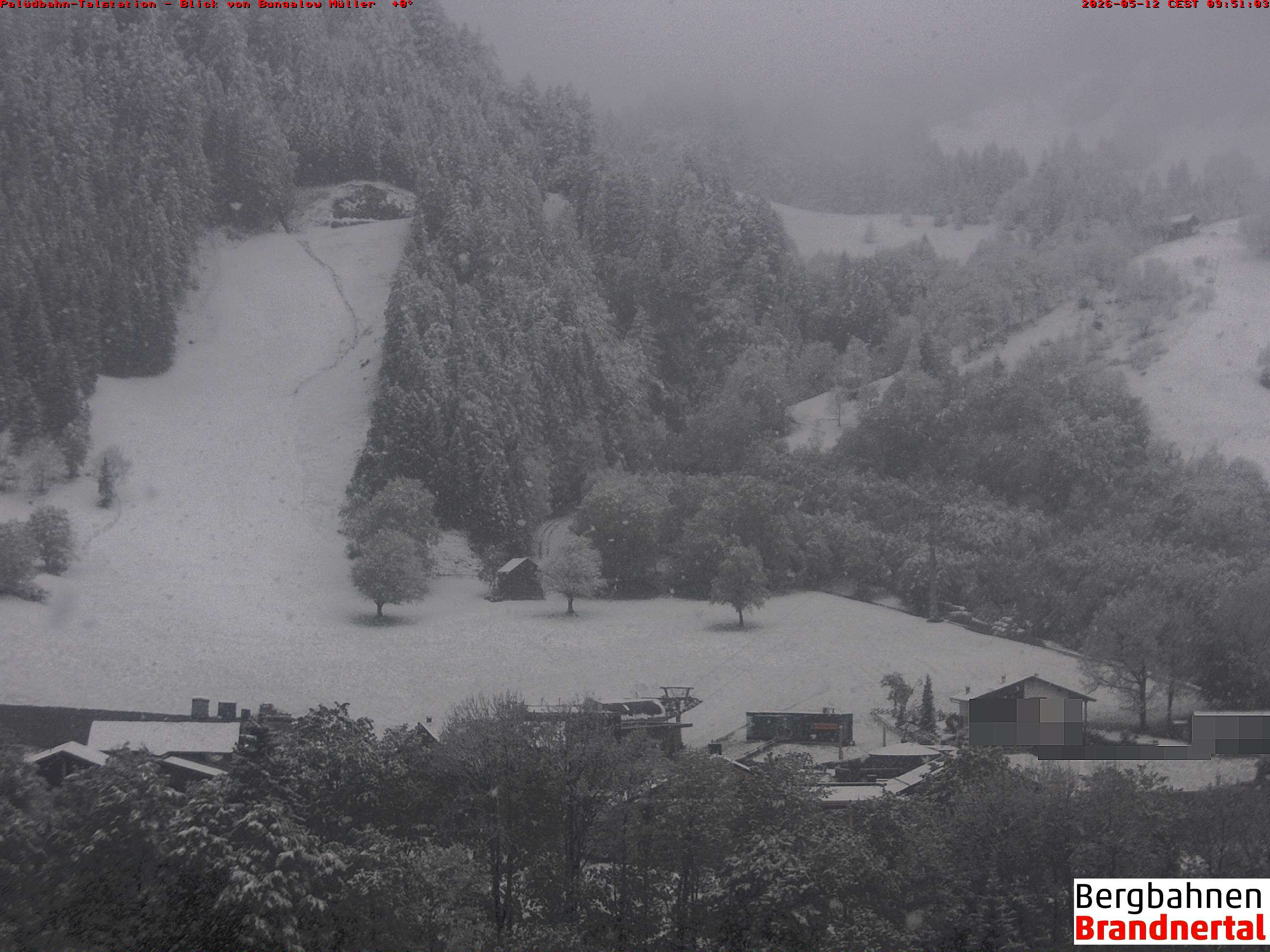 Blick auf Palüdbahn von Bungalow Müller