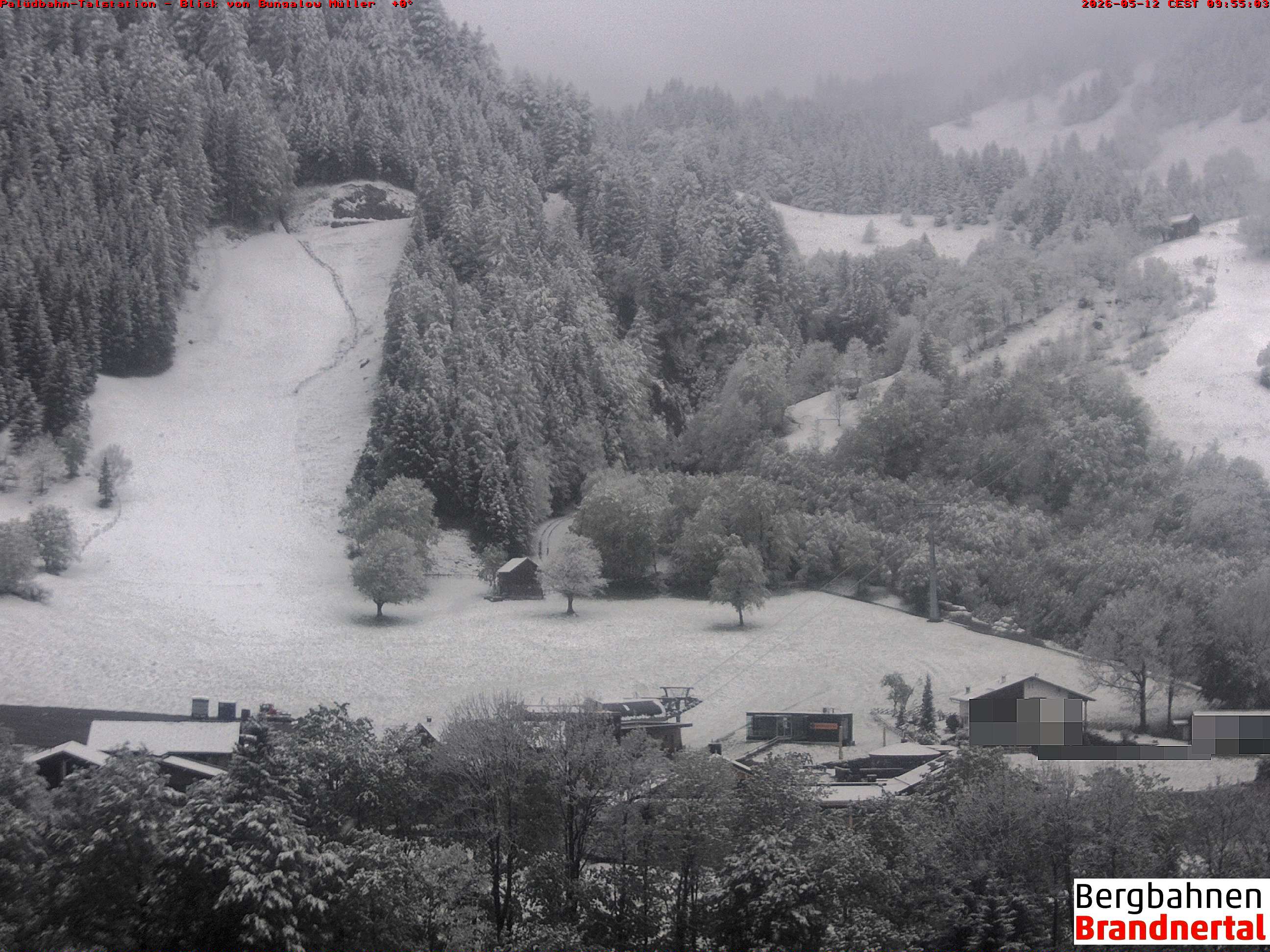 Blick auf Palüdbahn von Bungalow Müller