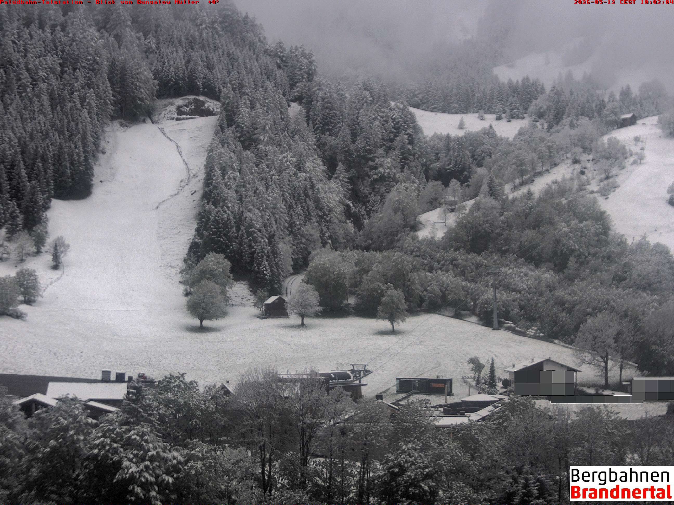 Blick auf Palüdbahn von Bungalow Müller