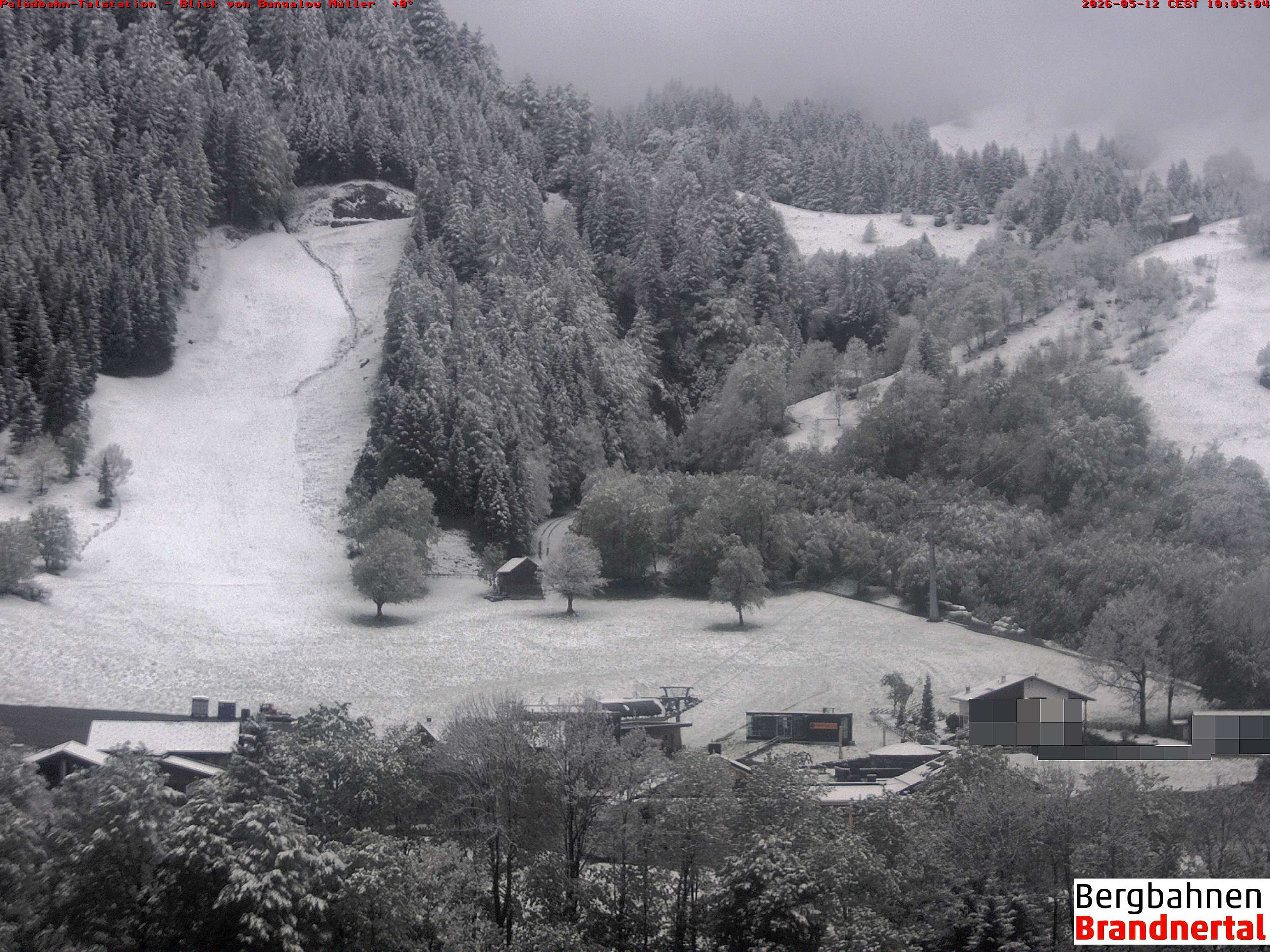 Blick auf Palüdbahn von Bungalow Müller