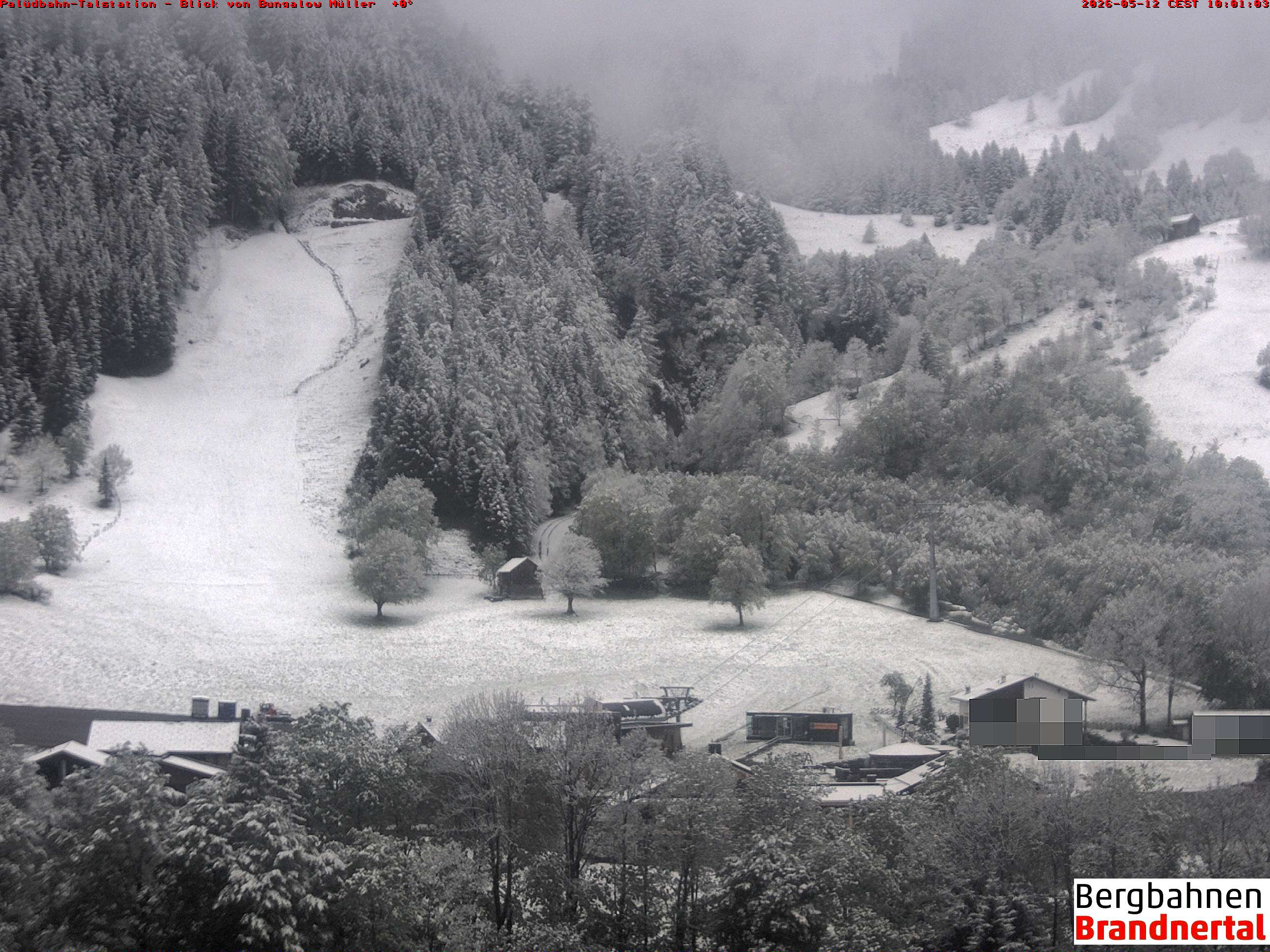 Blick auf Palüdbahn von Bungalow Müller