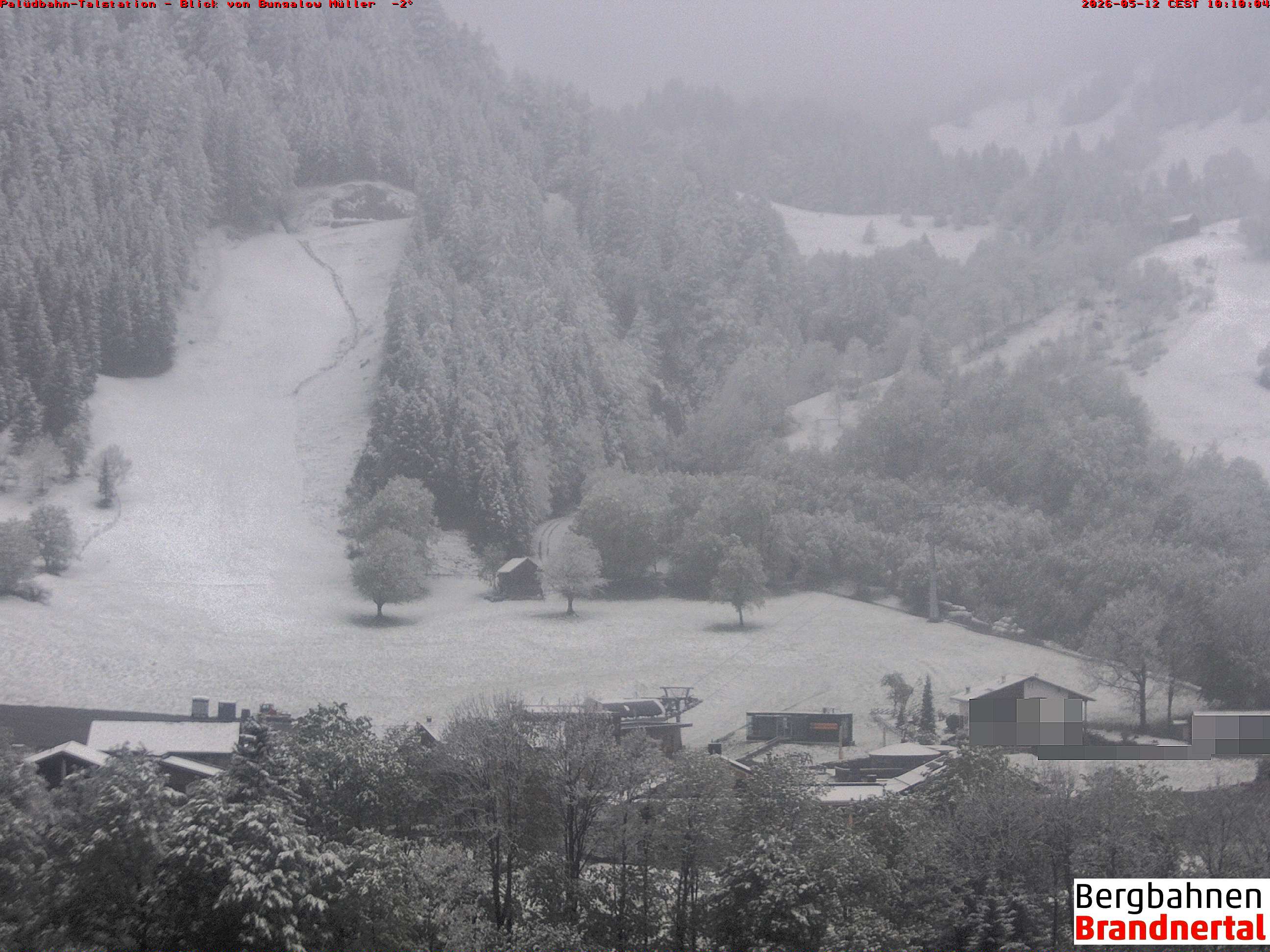 Blick auf Palüdbahn von Bungalow Müller