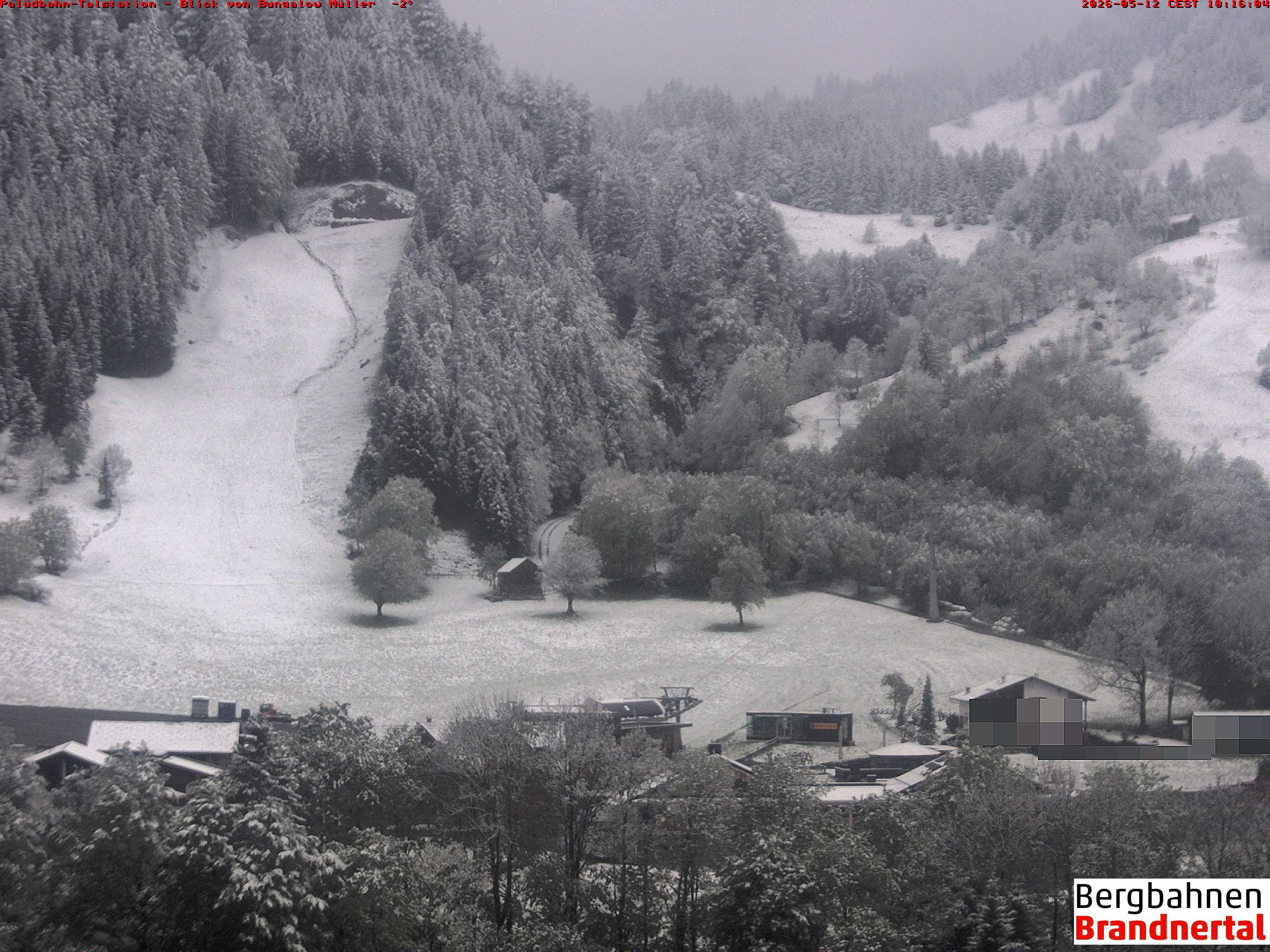 Blick auf Palüdbahn von Bungalow Müller