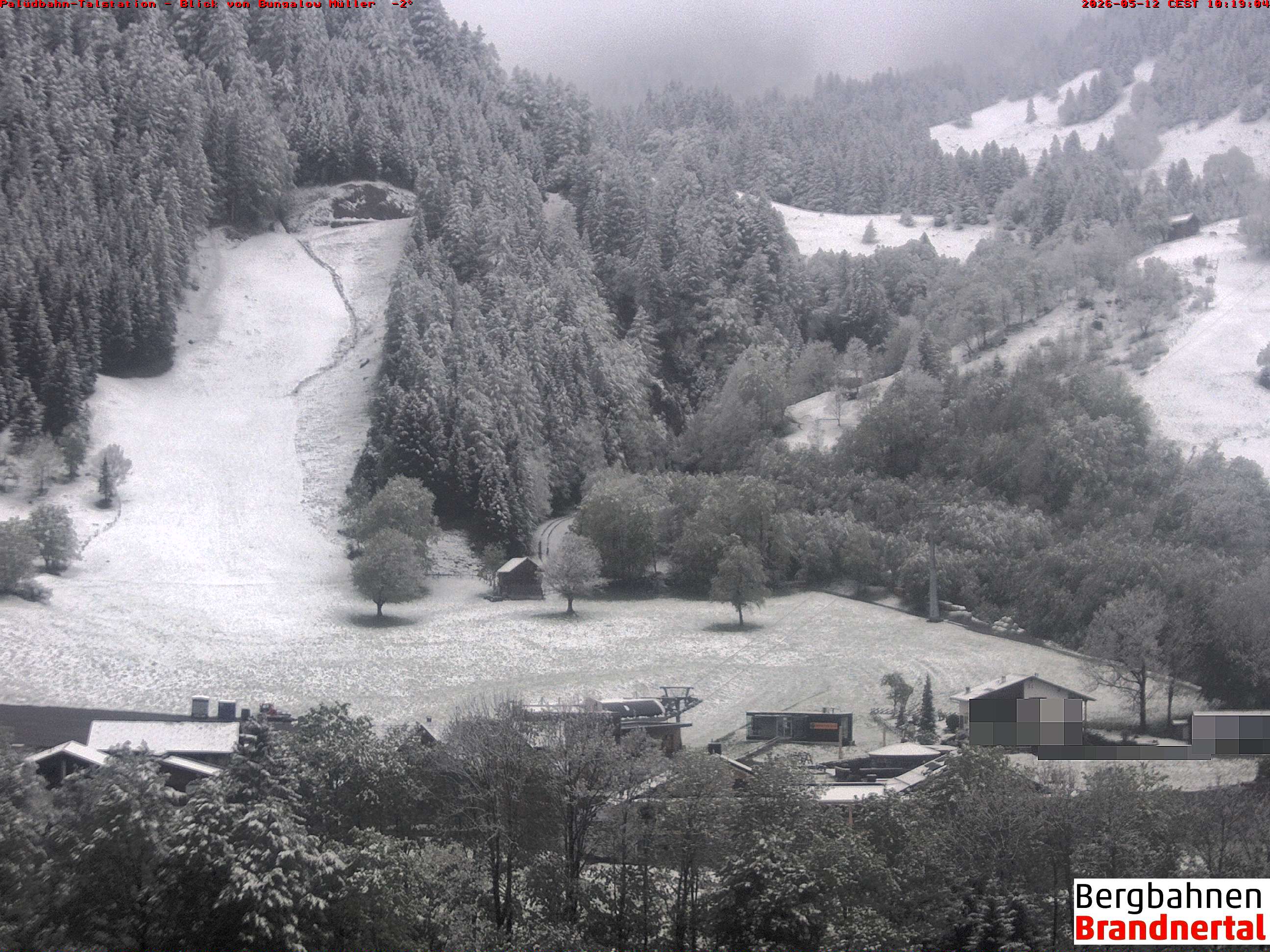 Blick auf Palüdbahn von Bungalow Müller