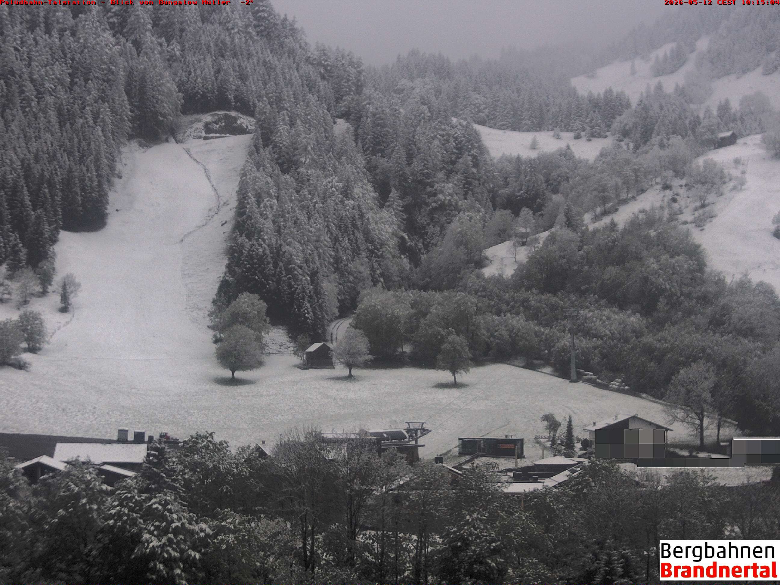 Blick auf Palüdbahn von Bungalow Müller
