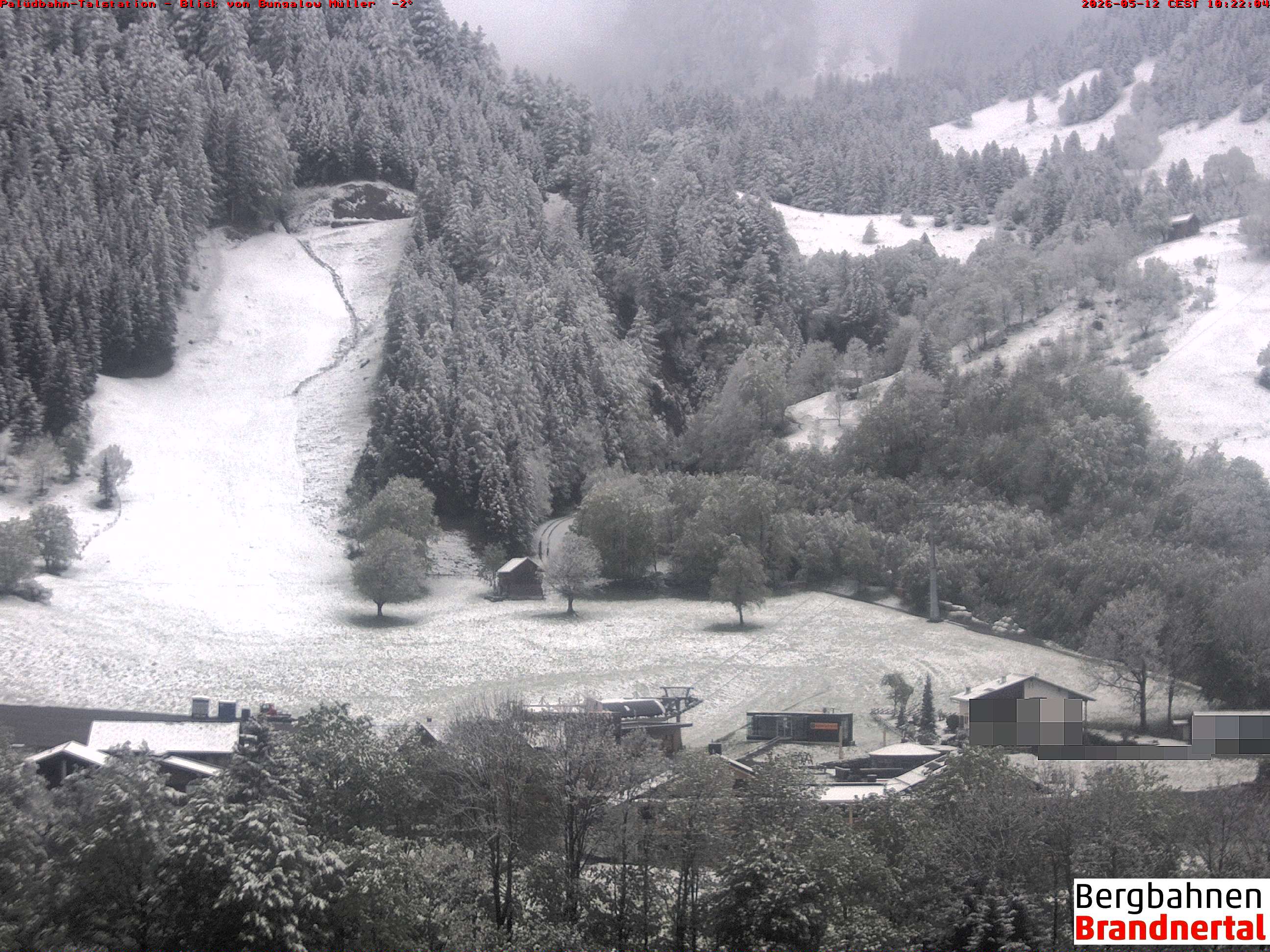 Blick auf Palüdbahn von Bungalow Müller