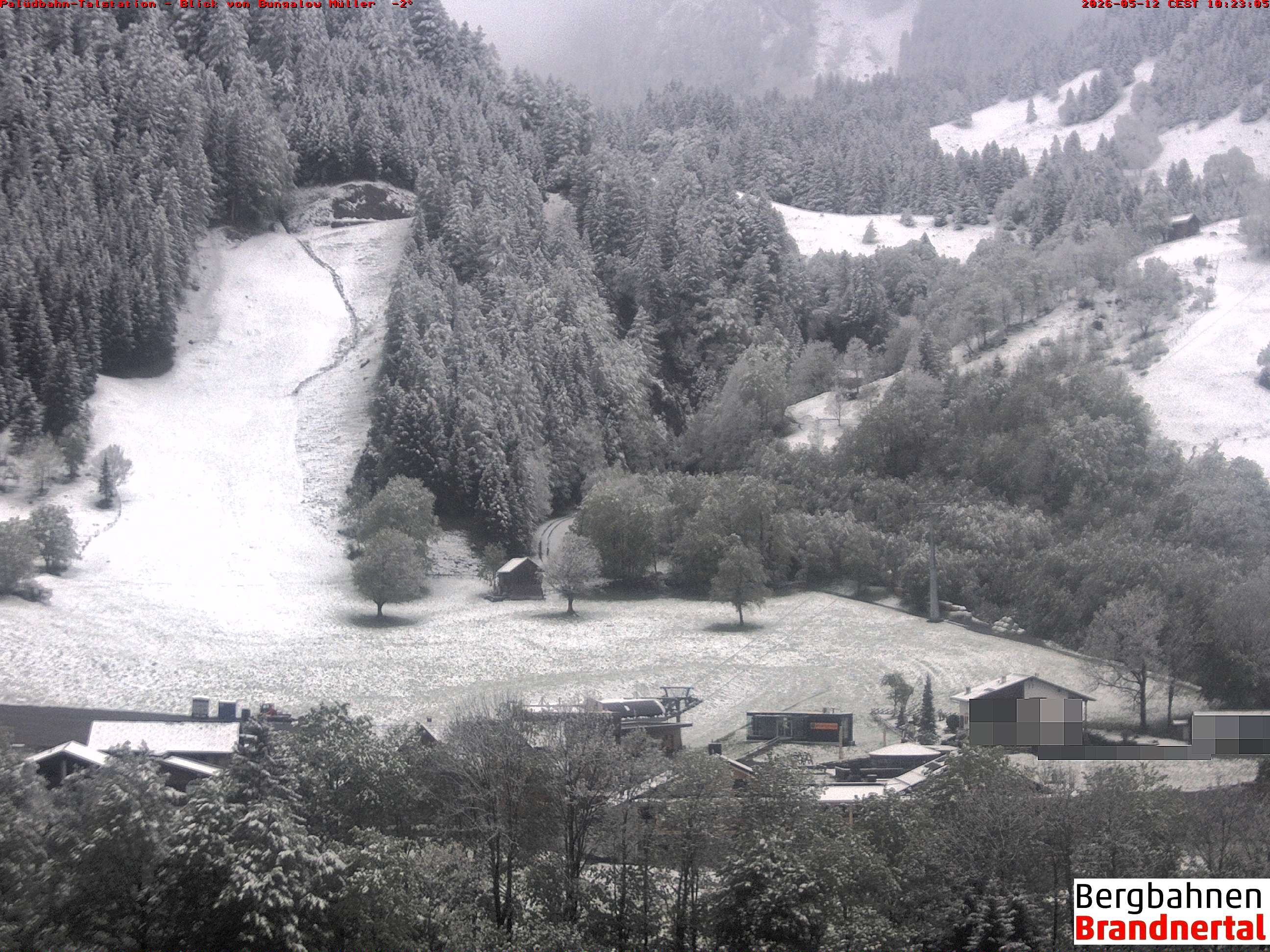 Blick auf Palüdbahn von Bungalow Müller