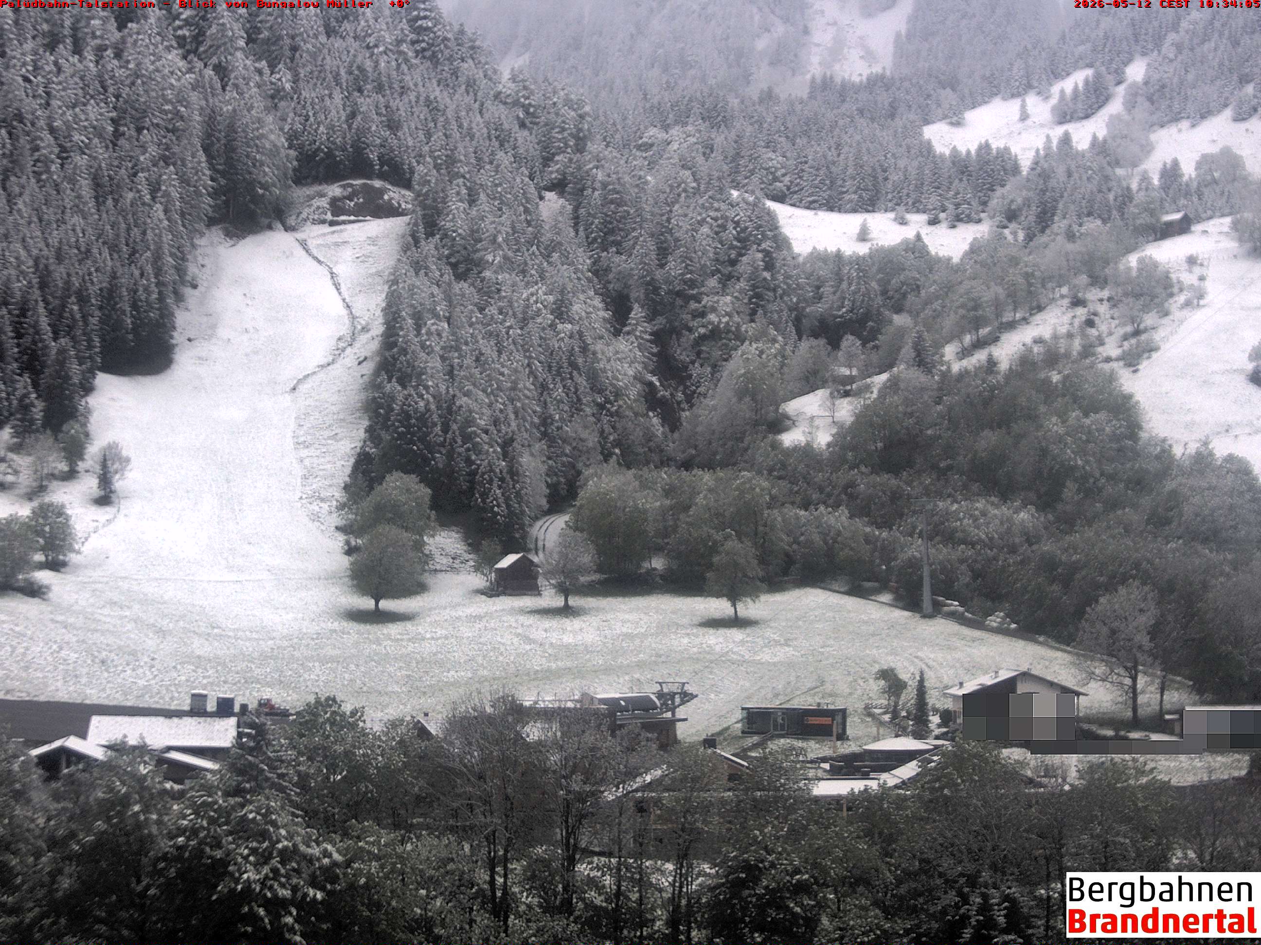 Blick auf Palüdbahn von Bungalow Müller