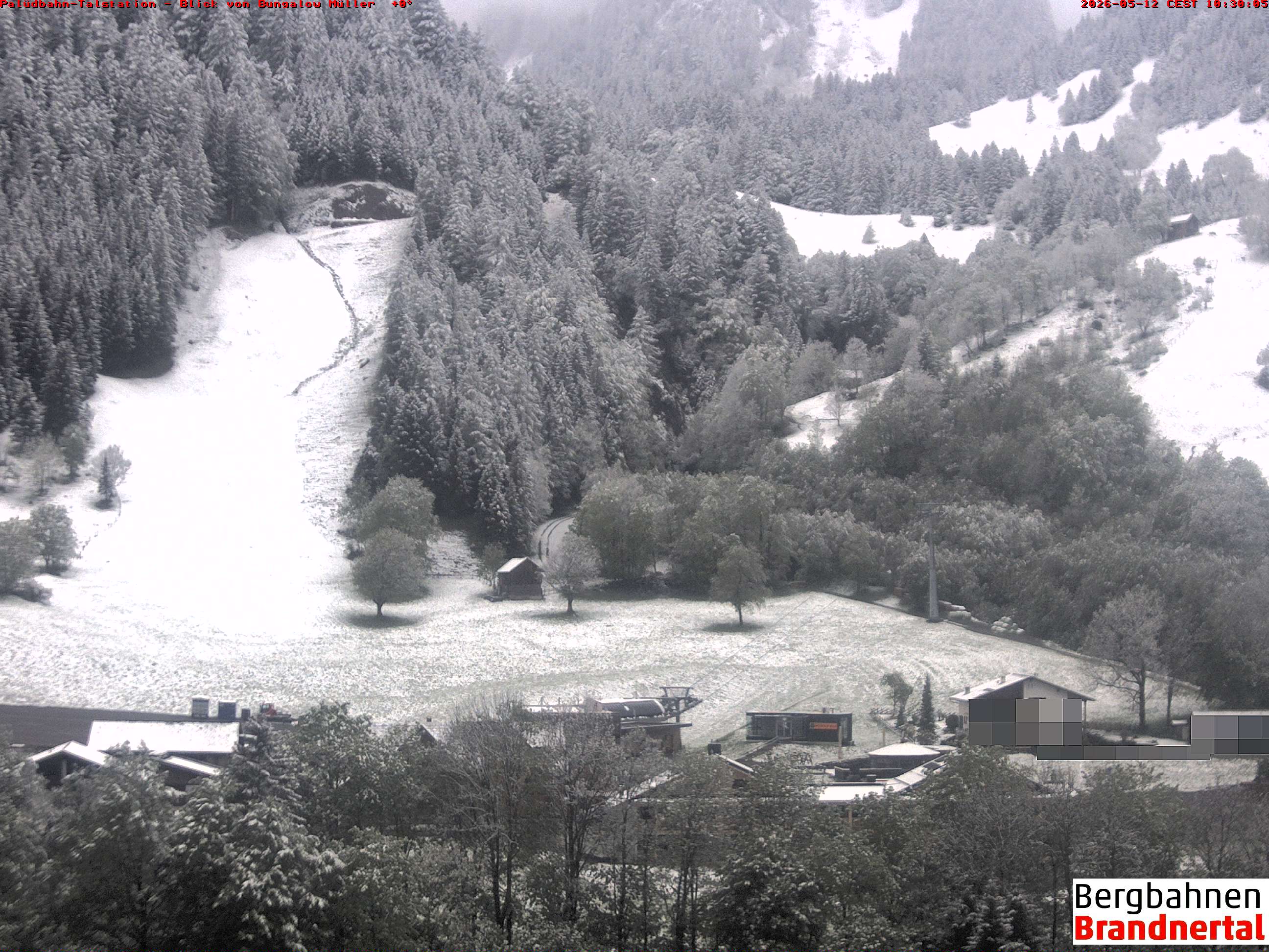 Blick auf Palüdbahn von Bungalow Müller