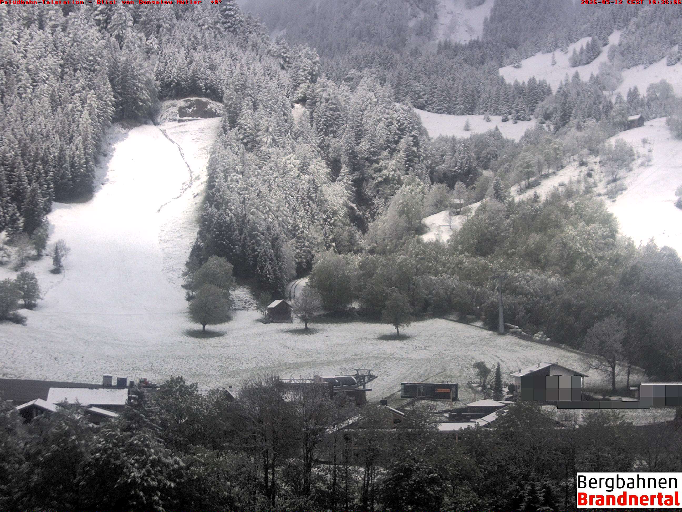 Blick auf Palüdbahn von Bungalow Müller