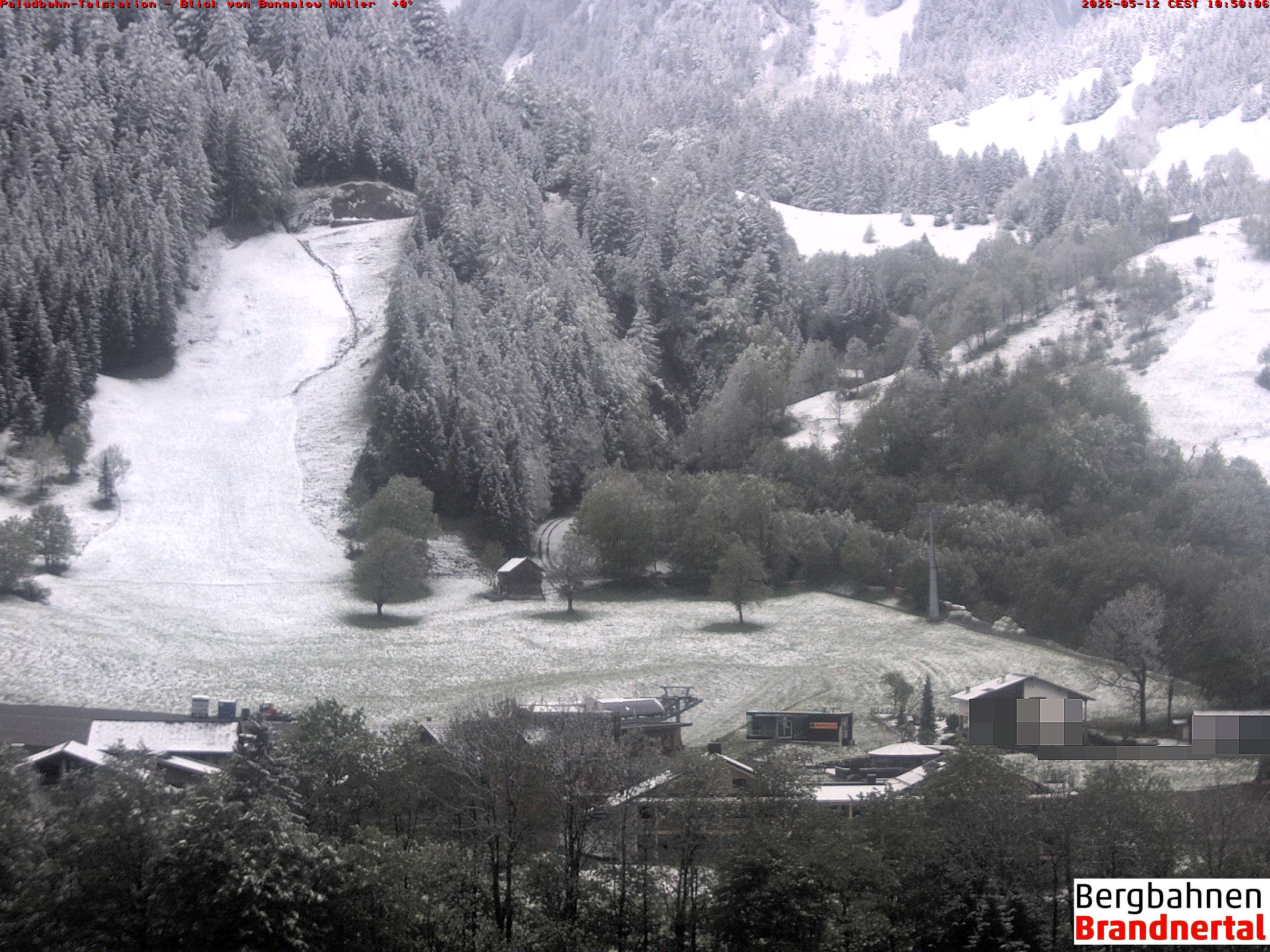 Blick auf Palüdbahn von Bungalow Müller