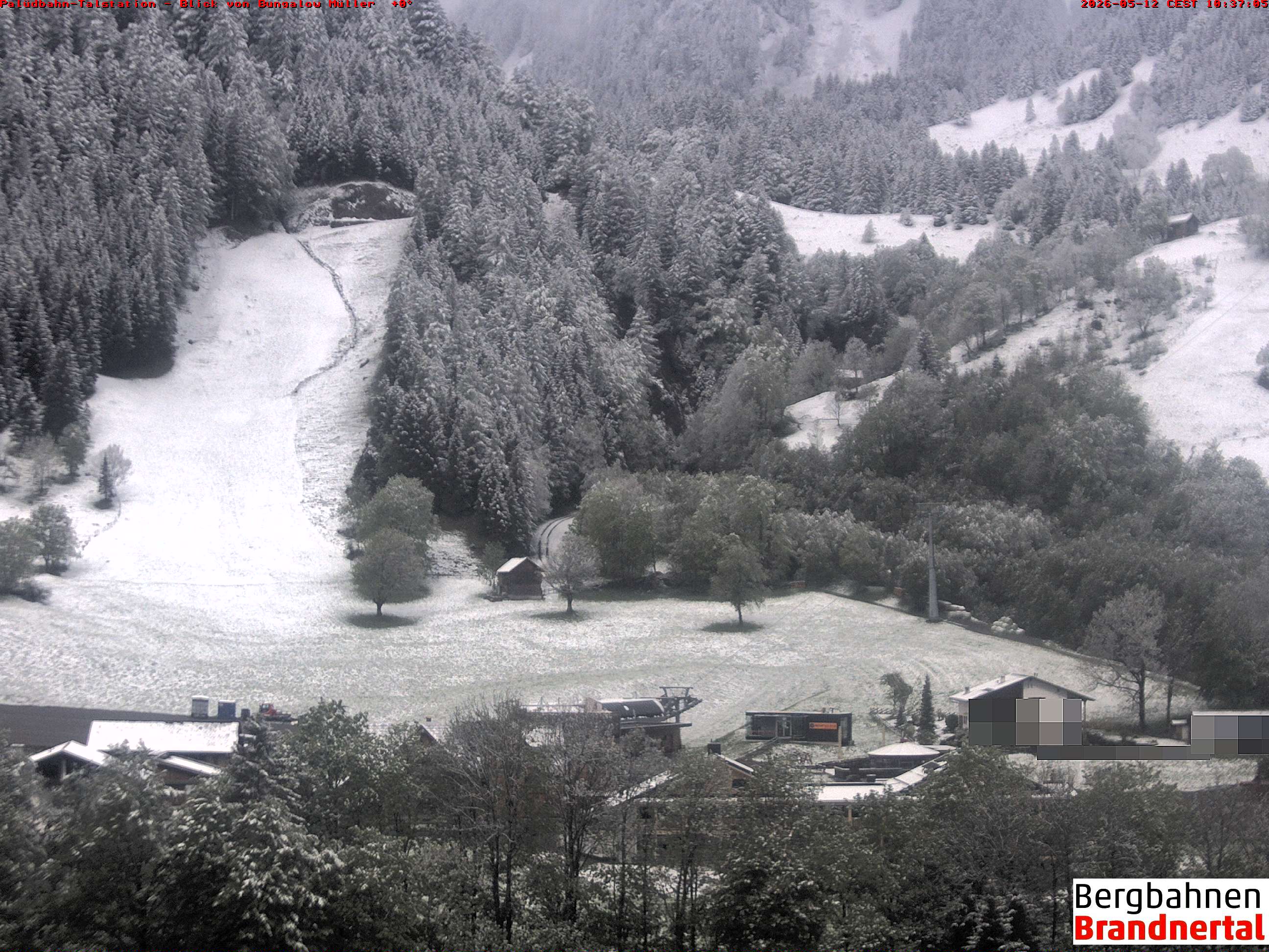 Blick auf Palüdbahn von Bungalow Müller