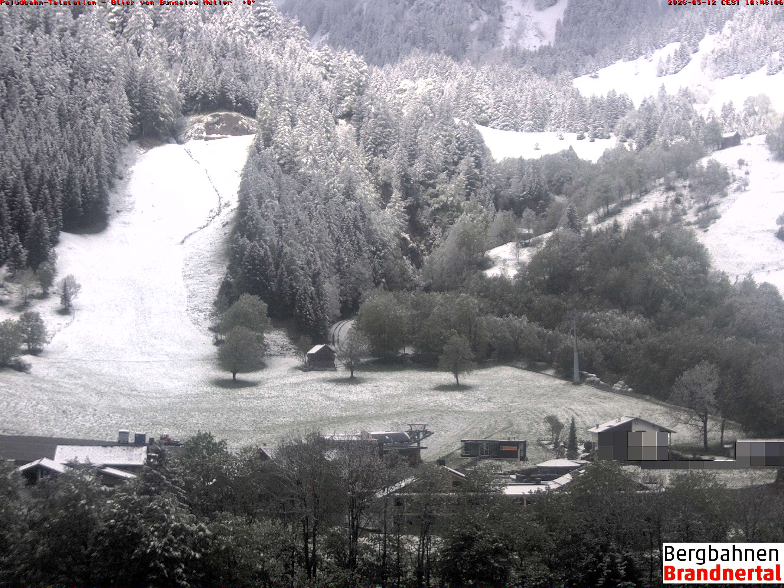 Blick auf Palüdbahn von Bungalow Müller