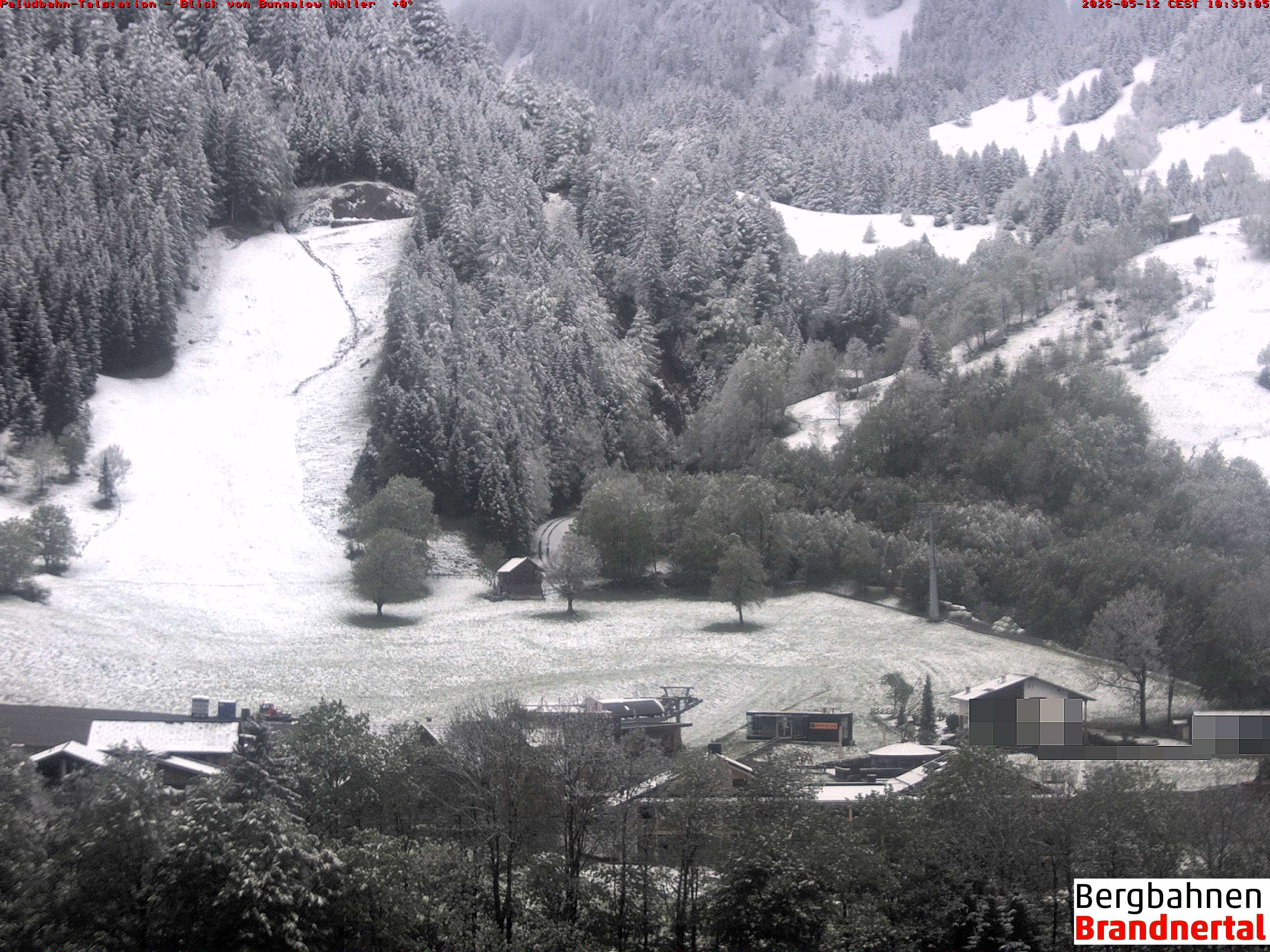 Blick auf Palüdbahn von Bungalow Müller