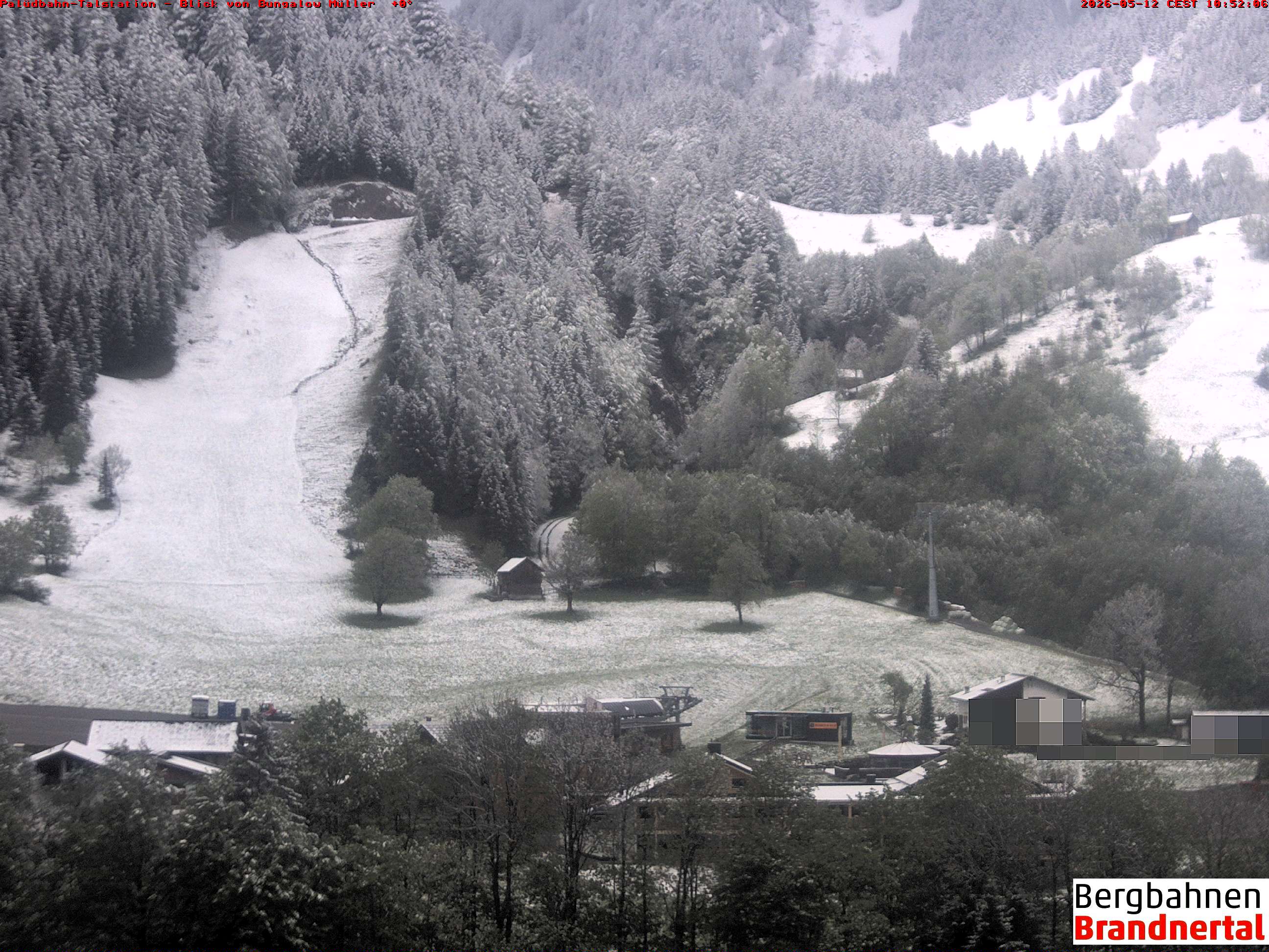 Blick auf Palüdbahn von Bungalow Müller
