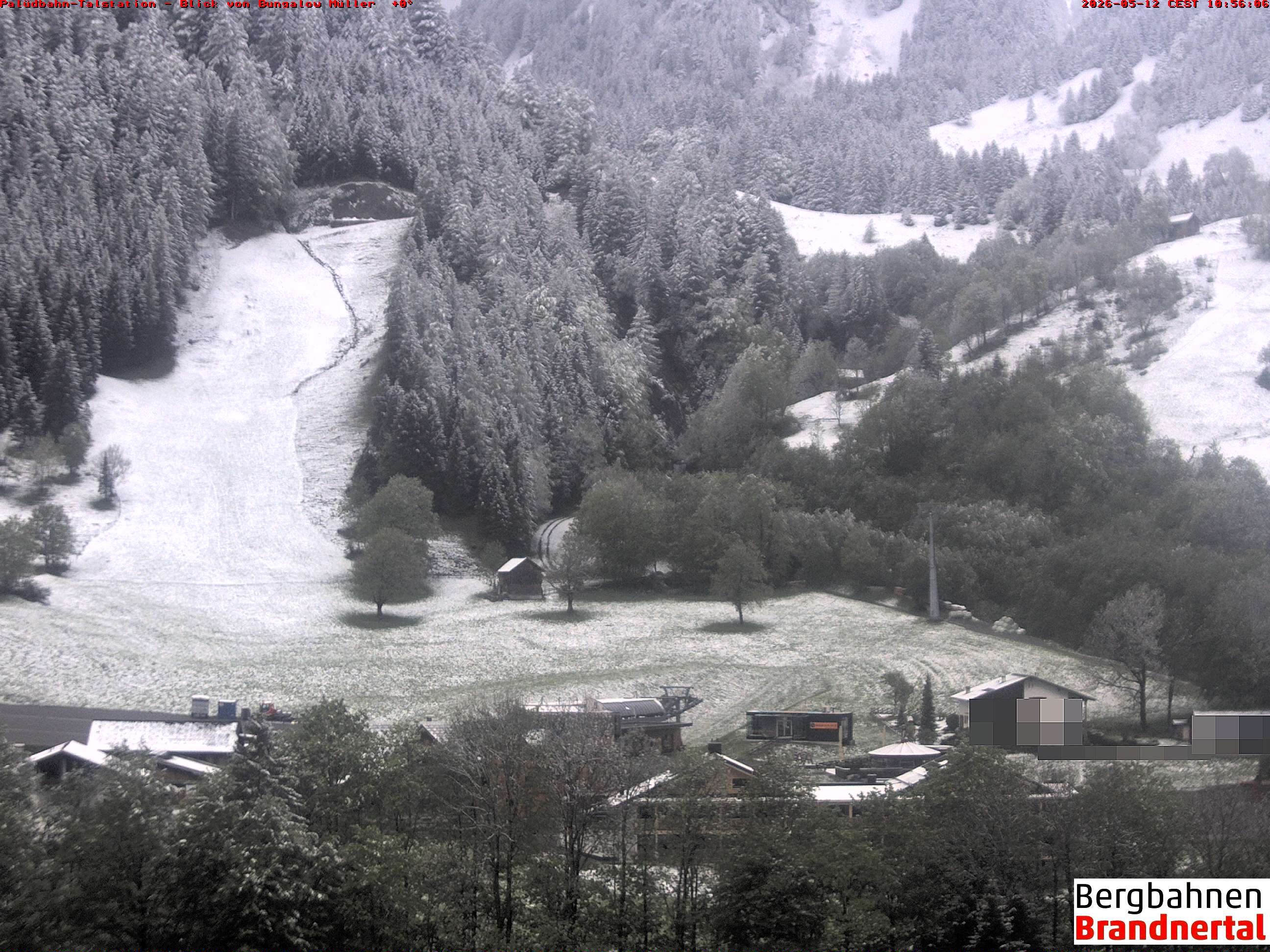 Blick auf Palüdbahn von Bungalow Müller