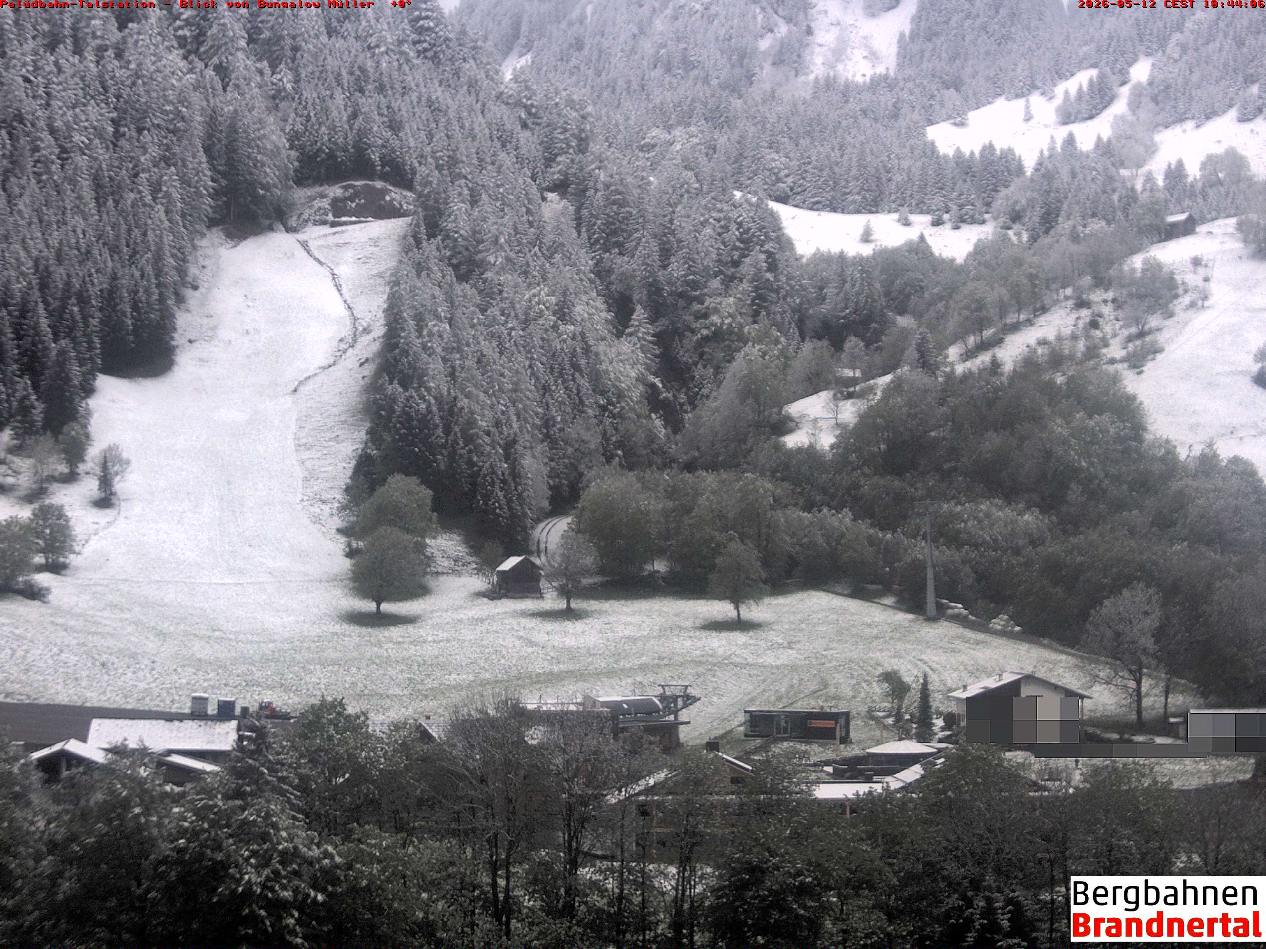 Blick auf Palüdbahn von Bungalow Müller