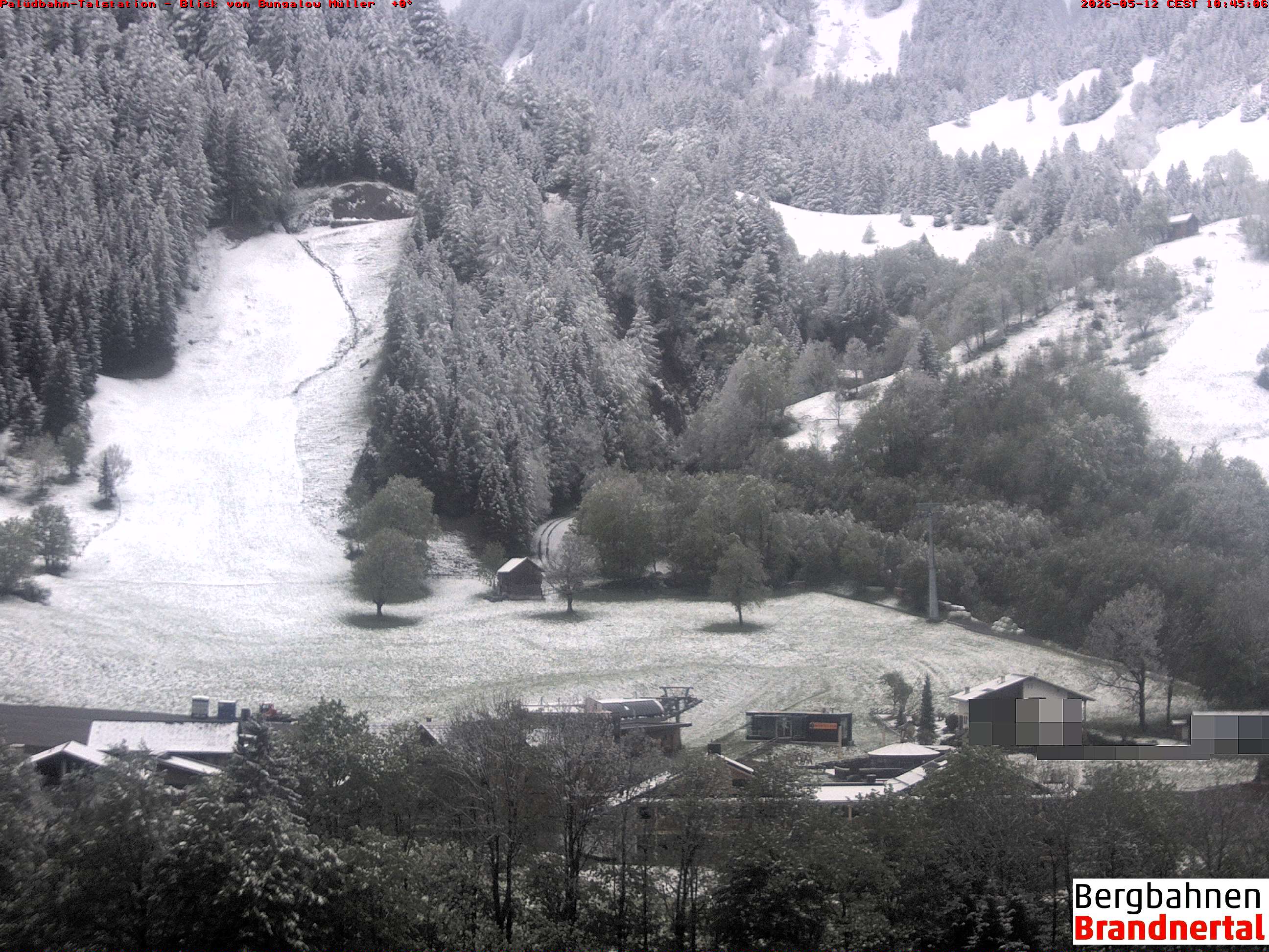 Blick auf Palüdbahn von Bungalow Müller