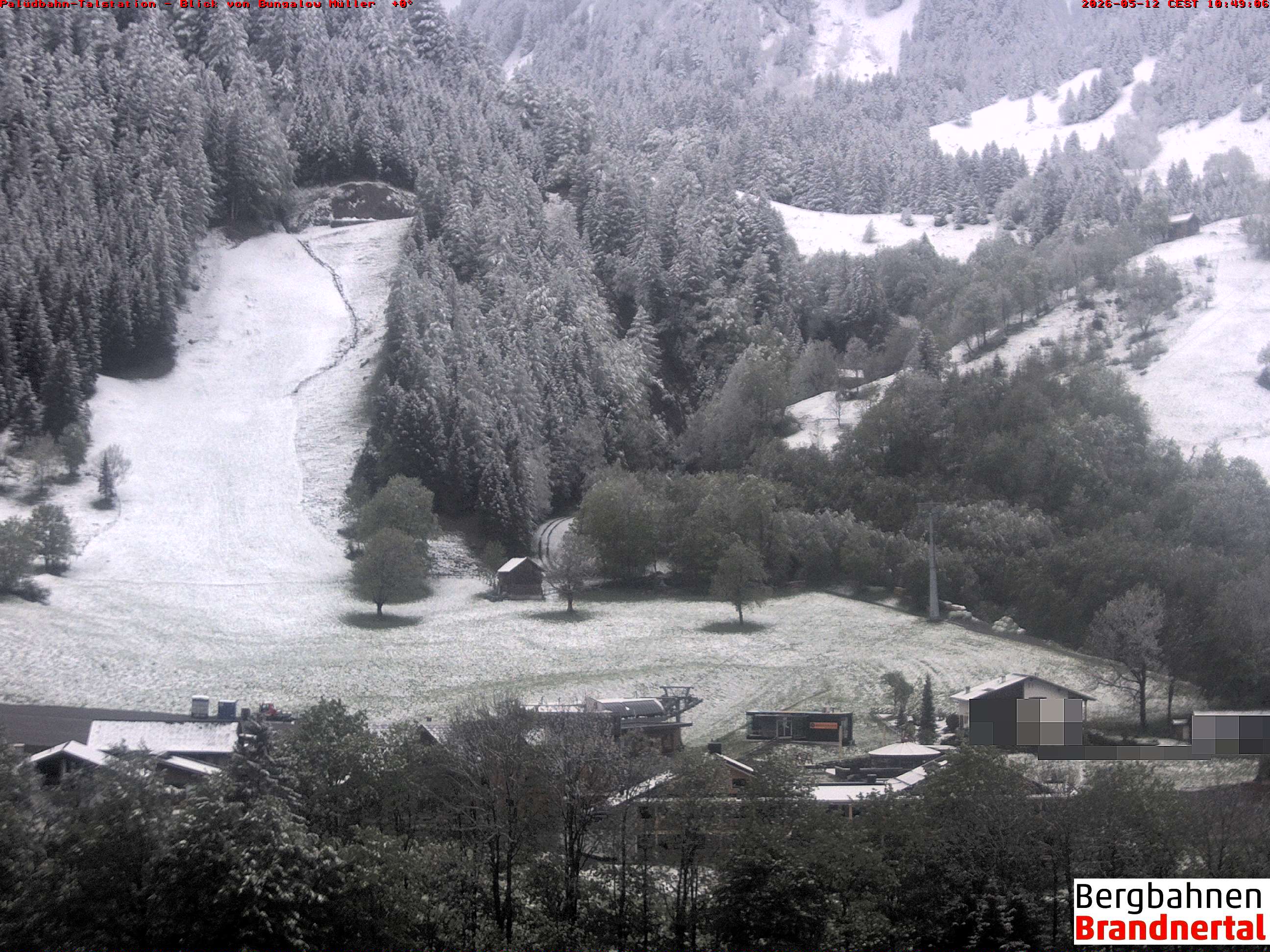 Blick auf Palüdbahn von Bungalow Müller
