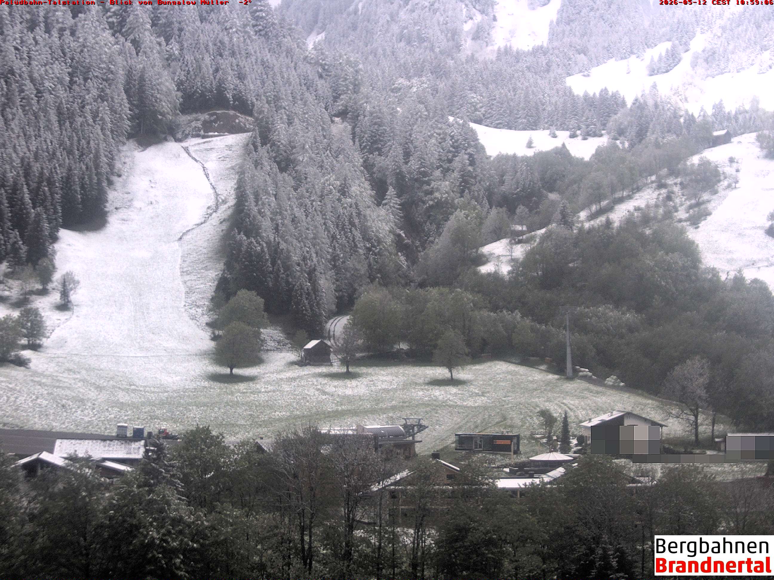 Blick auf Palüdbahn von Bungalow Müller