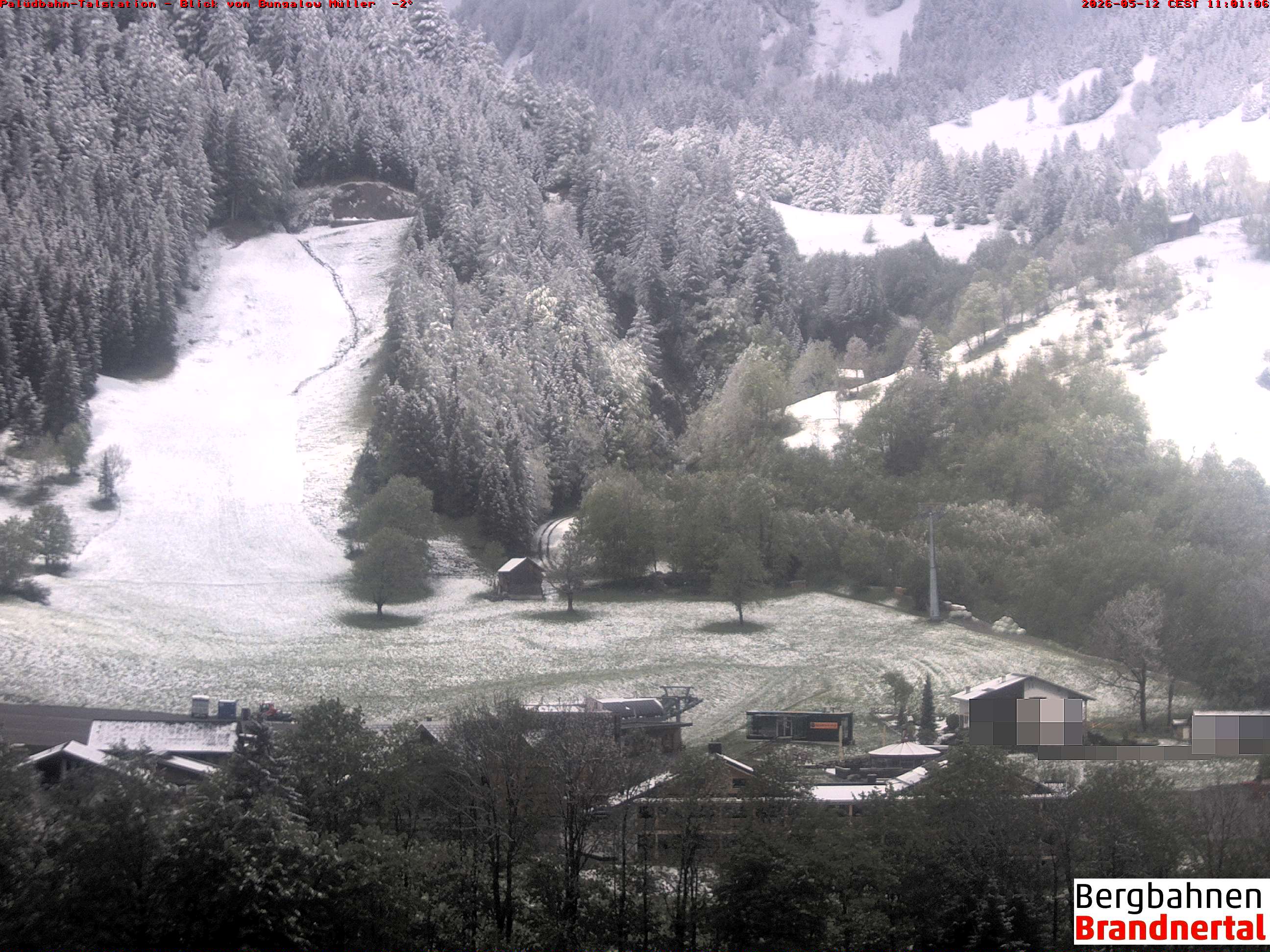 Blick auf Palüdbahn von Bungalow Müller