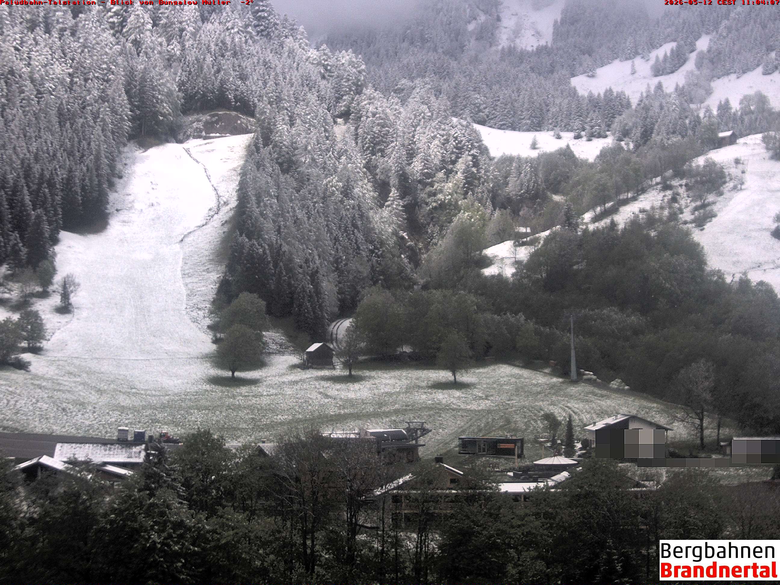 Blick auf Palüdbahn von Bungalow Müller