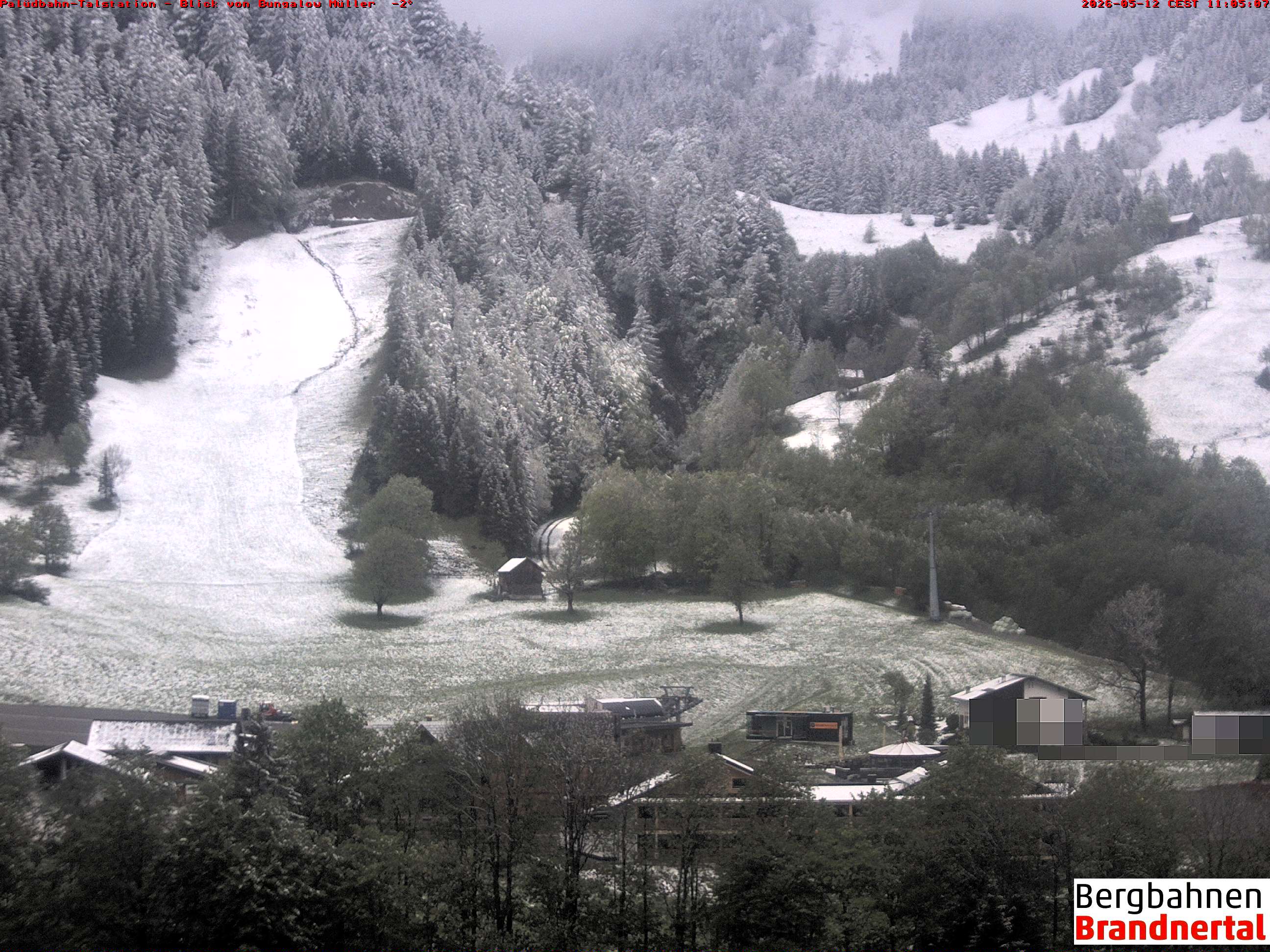 Blick auf Palüdbahn von Bungalow Müller