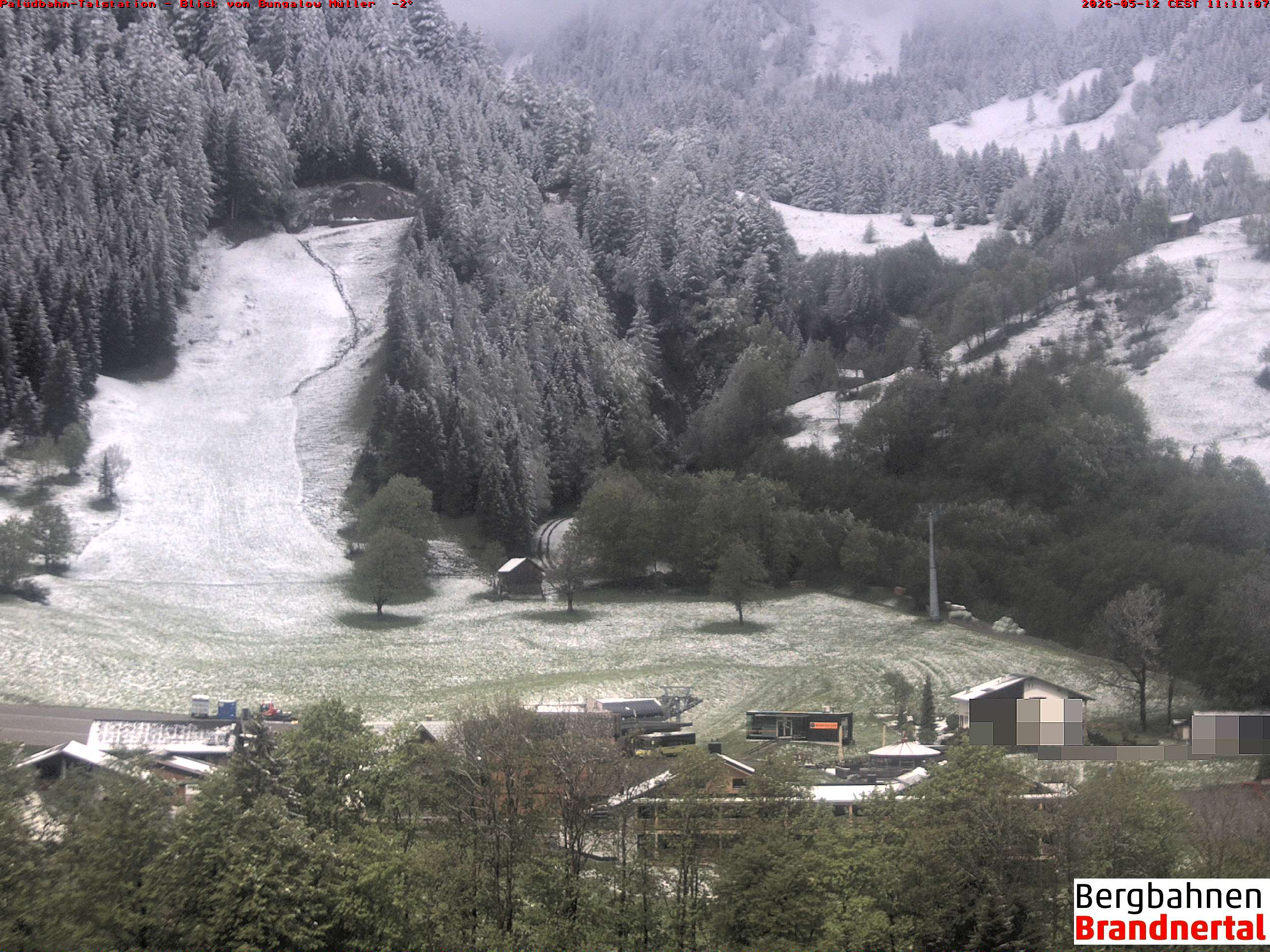 Blick auf Palüdbahn von Bungalow Müller