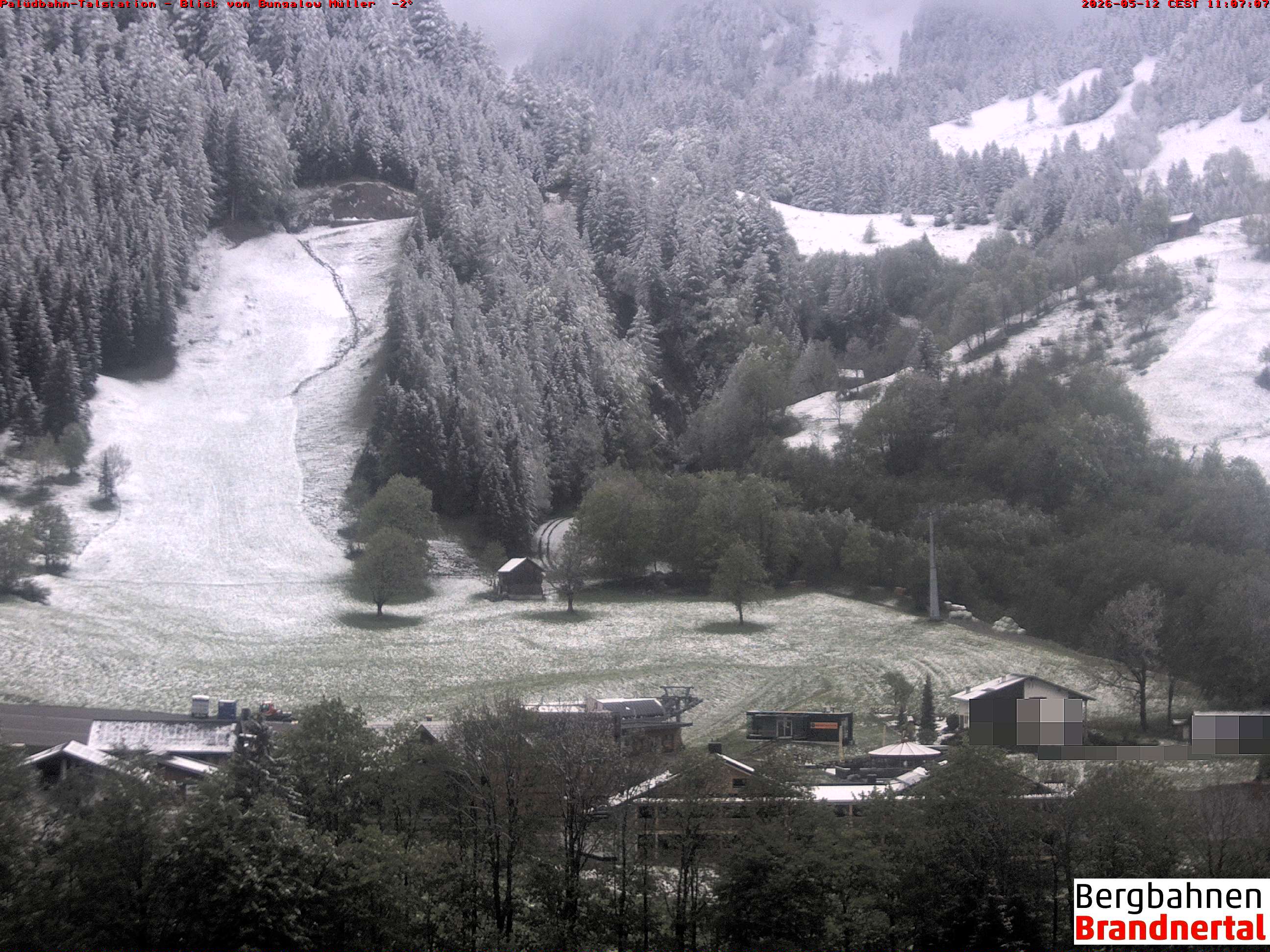 Blick auf Palüdbahn von Bungalow Müller