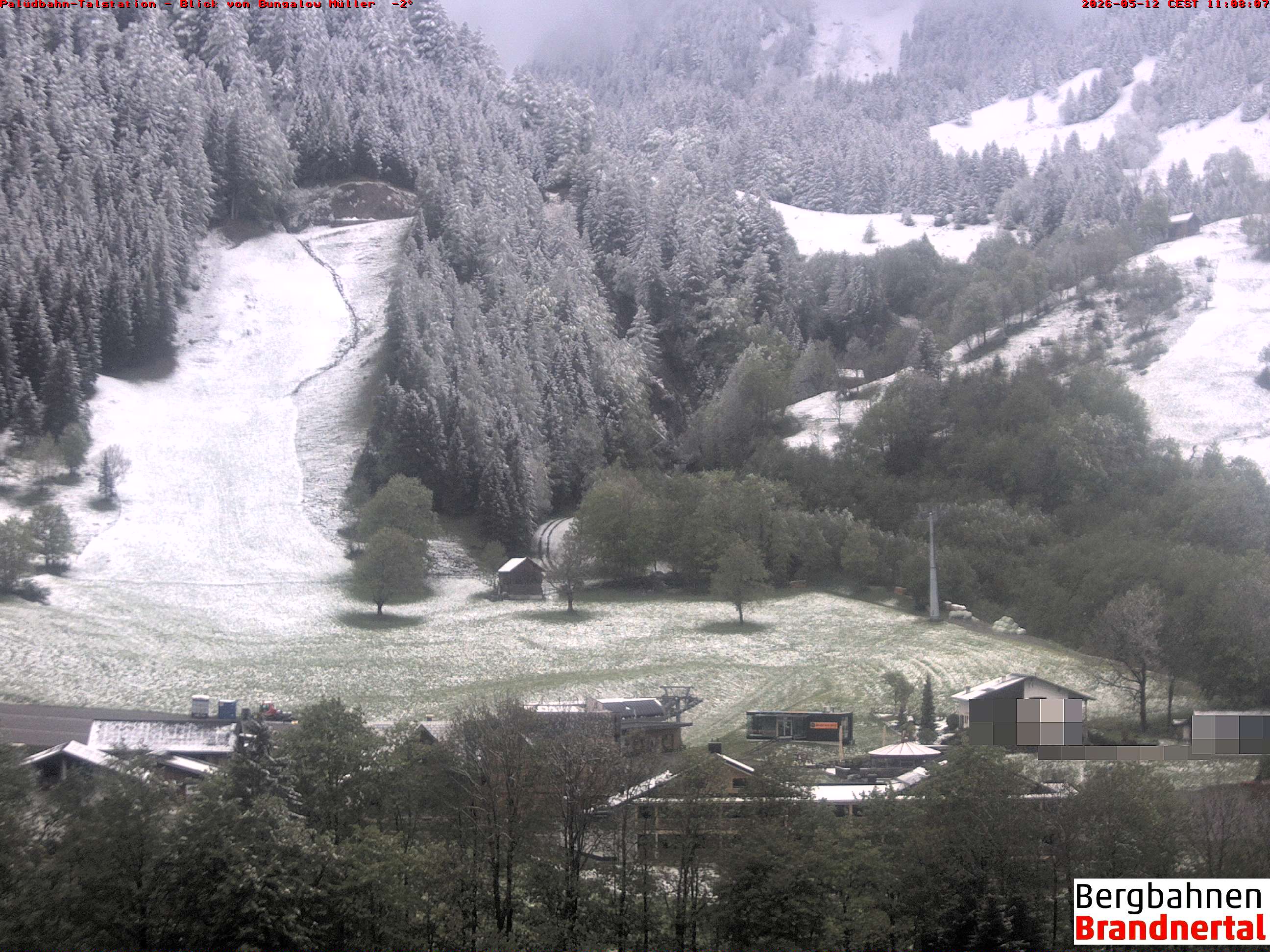 Blick auf Palüdbahn von Bungalow Müller
