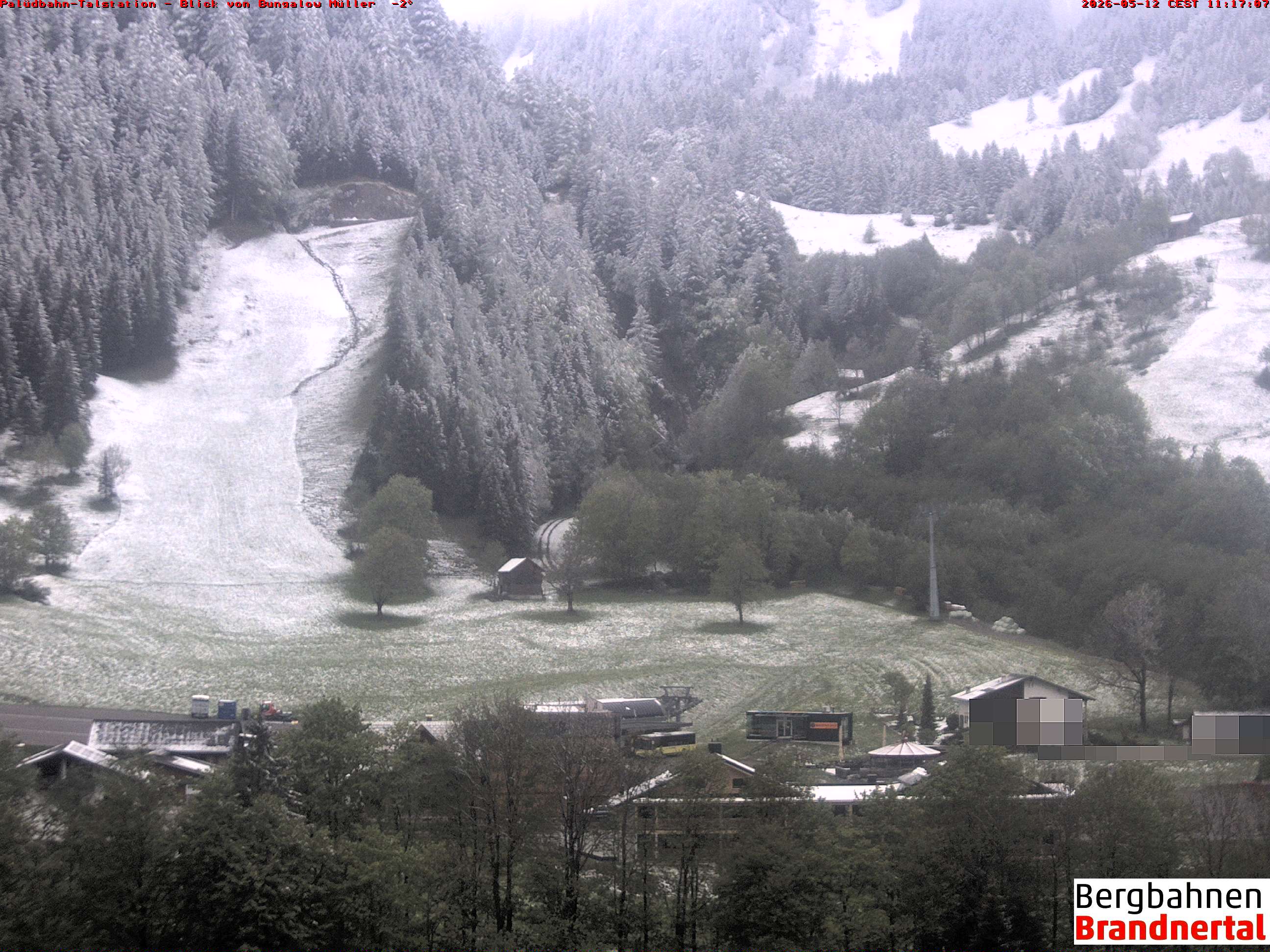 Blick auf Palüdbahn von Bungalow Müller