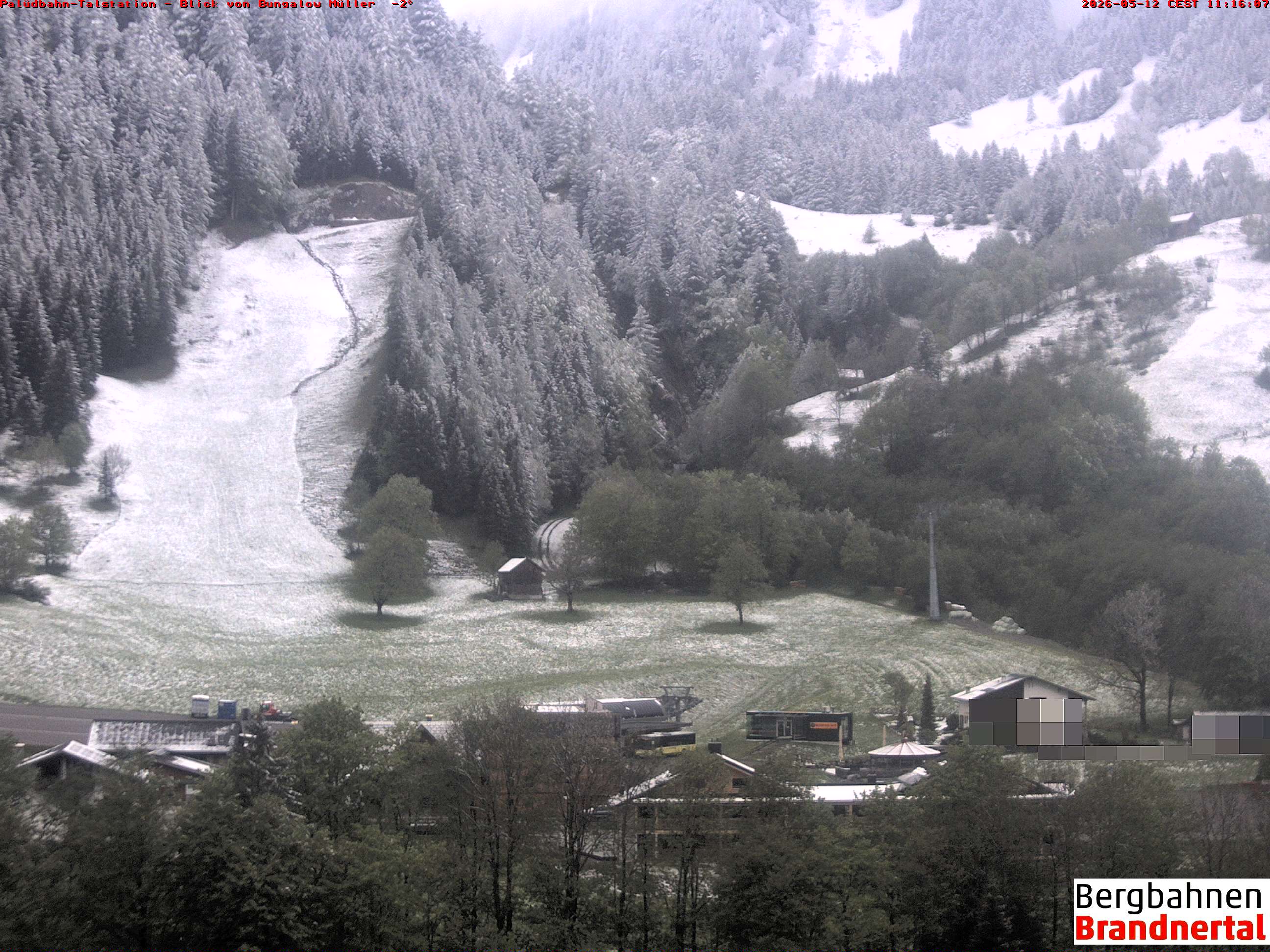 Blick auf Palüdbahn von Bungalow Müller