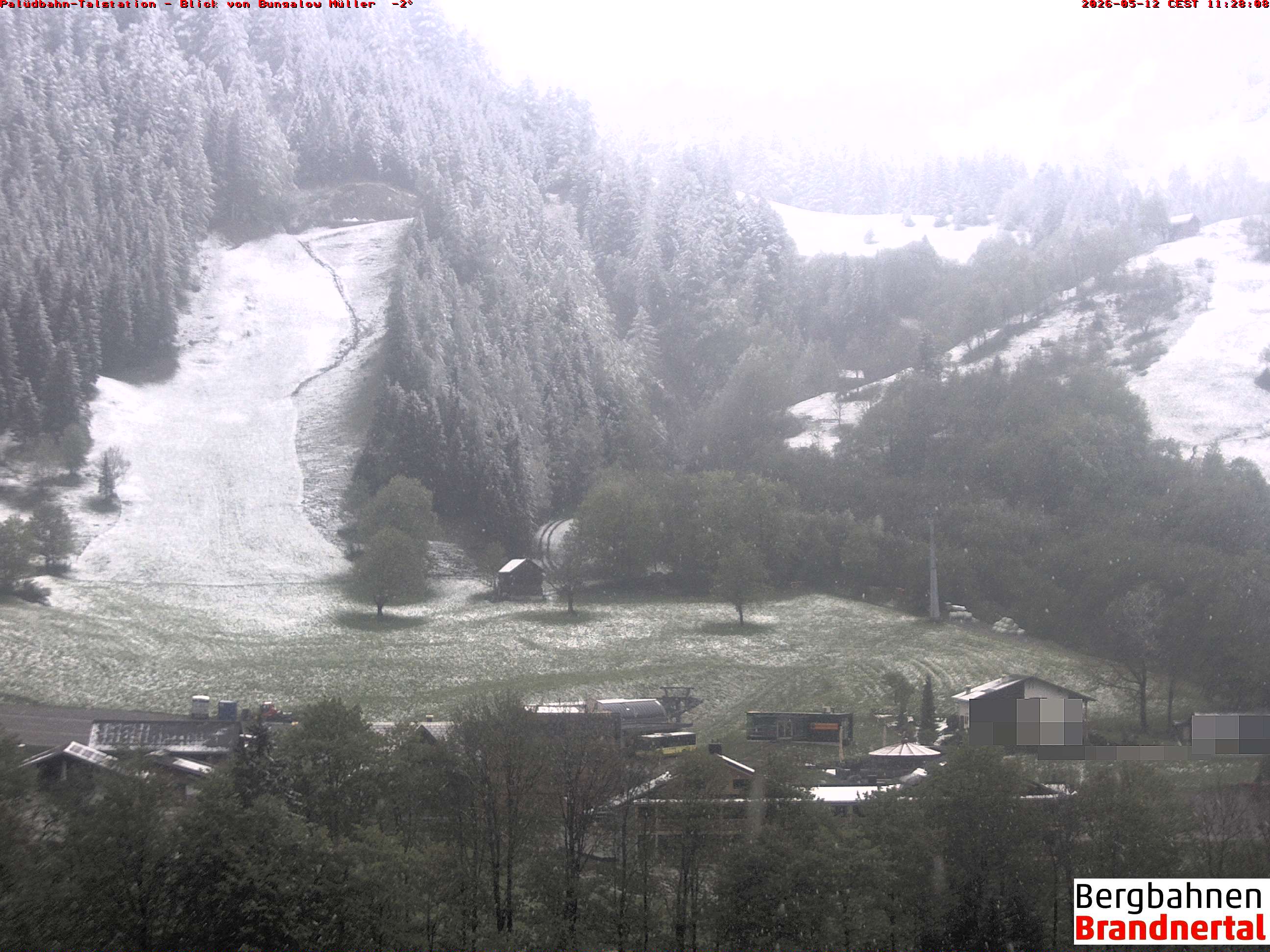 Blick auf Palüdbahn von Bungalow Müller