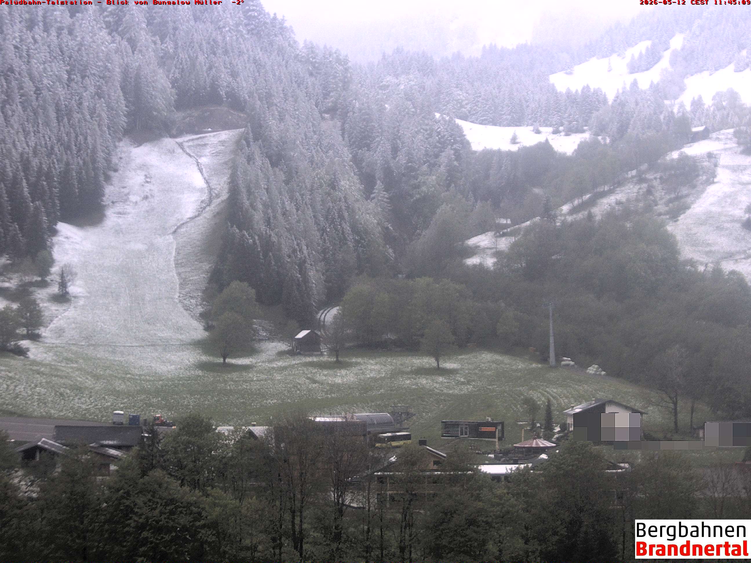 Blick auf Palüdbahn von Bungalow Müller