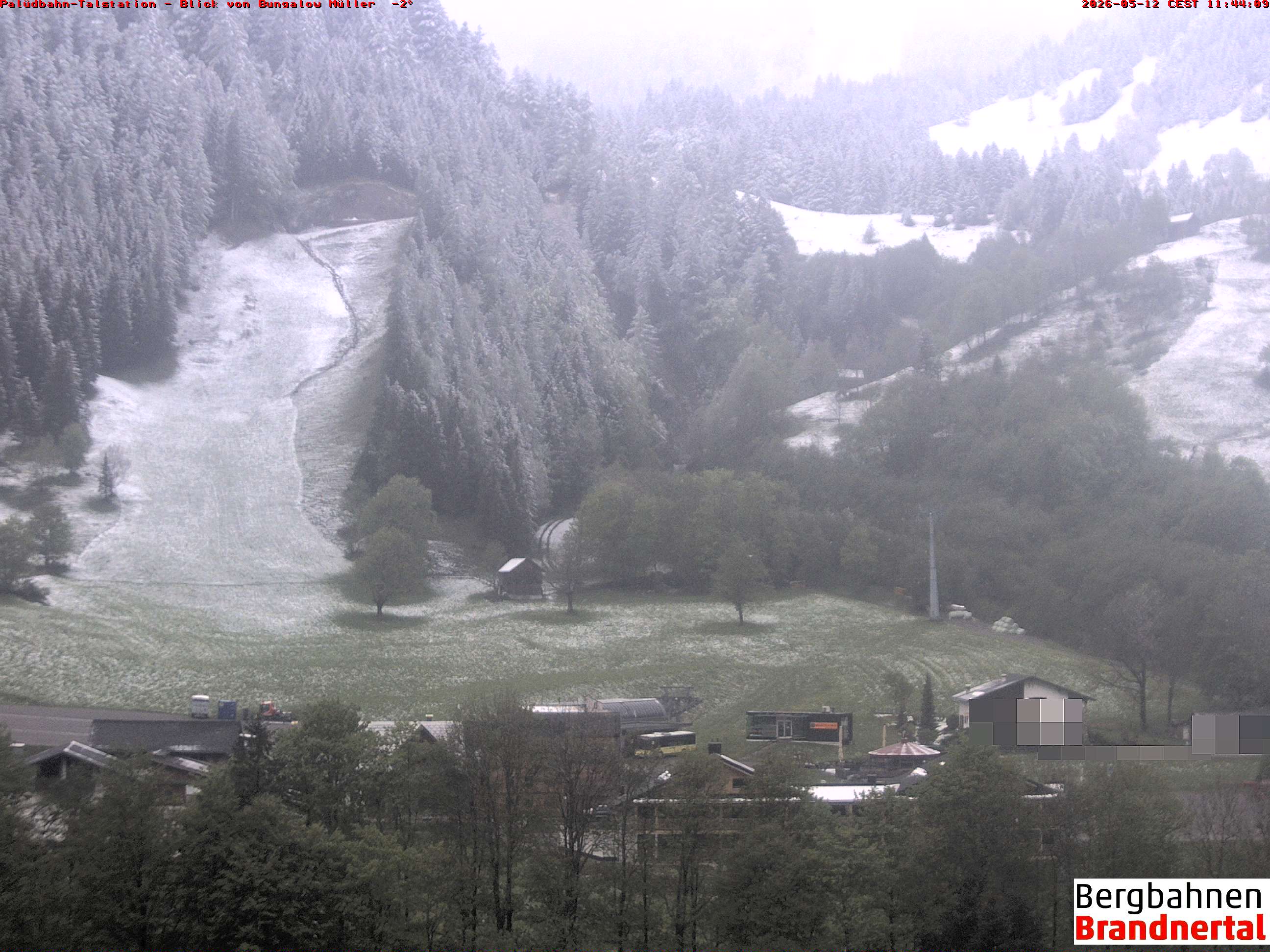 Blick auf Palüdbahn von Bungalow Müller