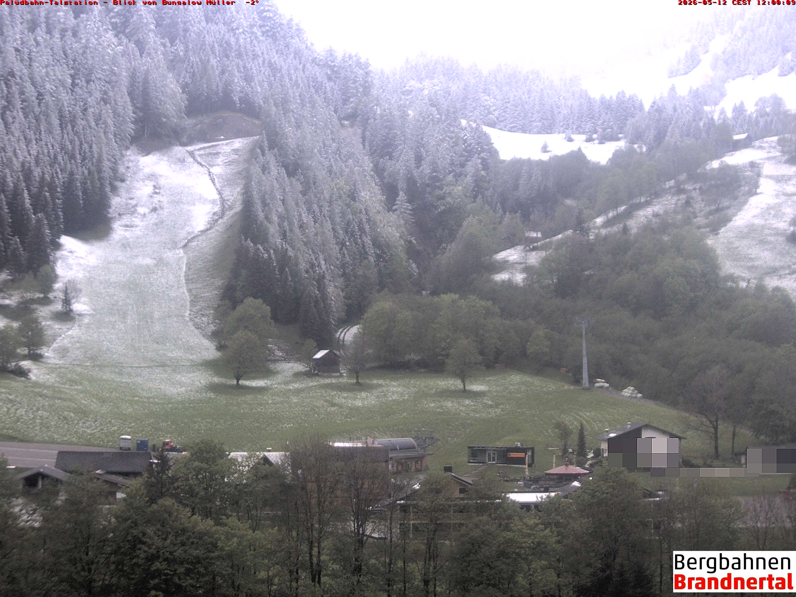 Blick auf Palüdbahn von Bungalow Müller