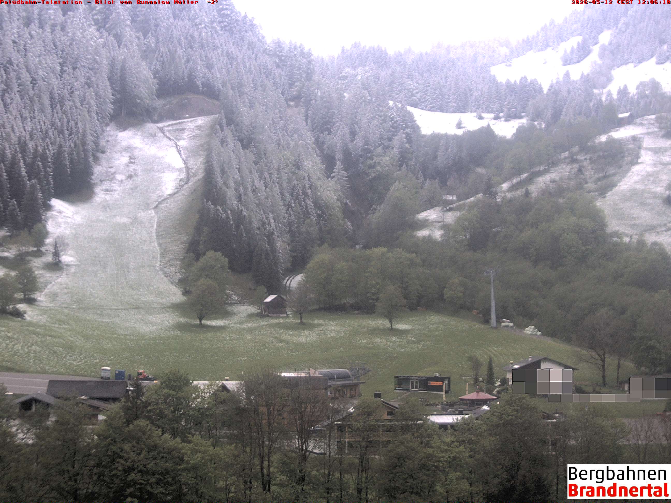 Blick auf Palüdbahn von Bungalow Müller