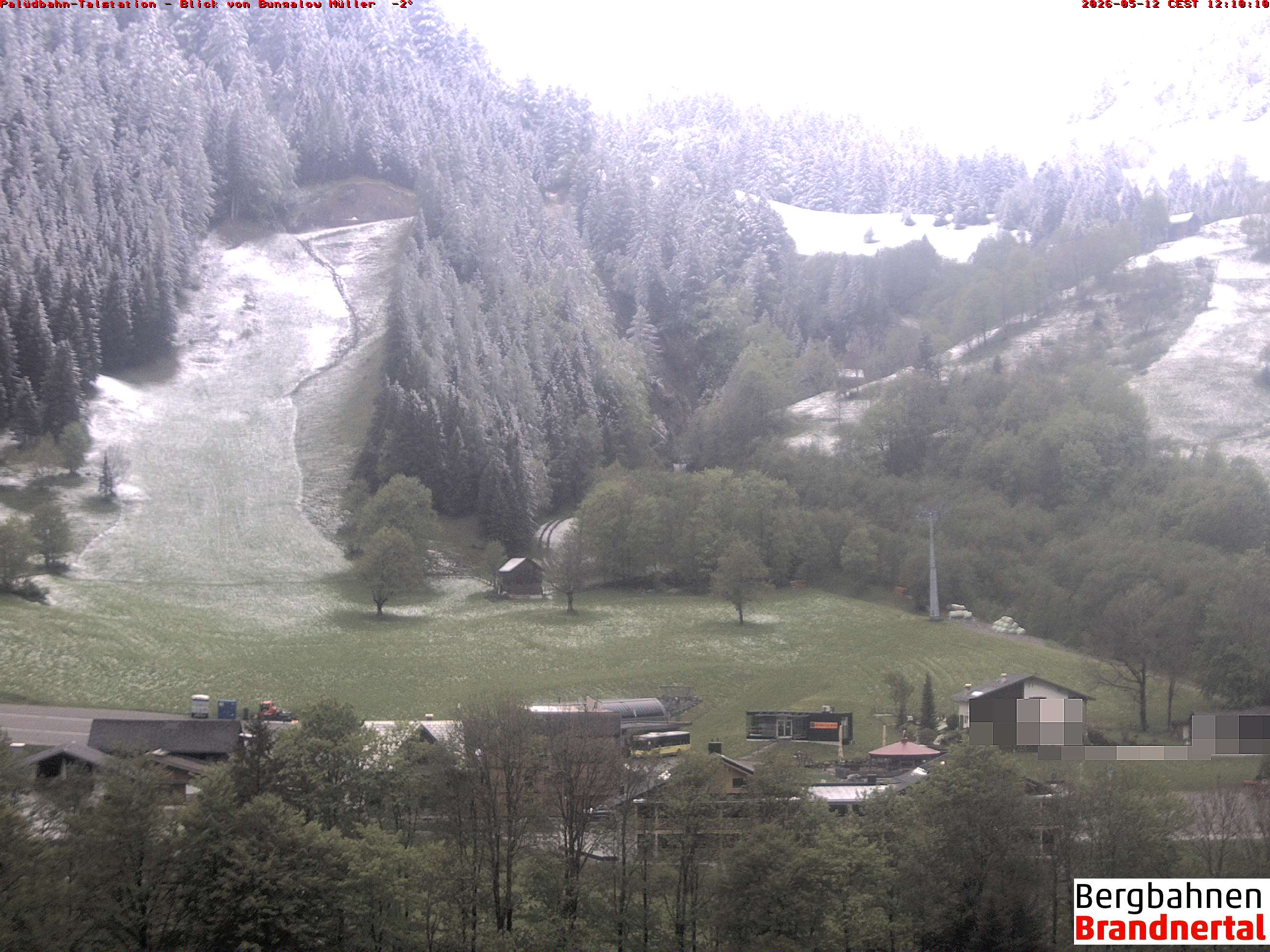 Blick auf Palüdbahn von Bungalow Müller
