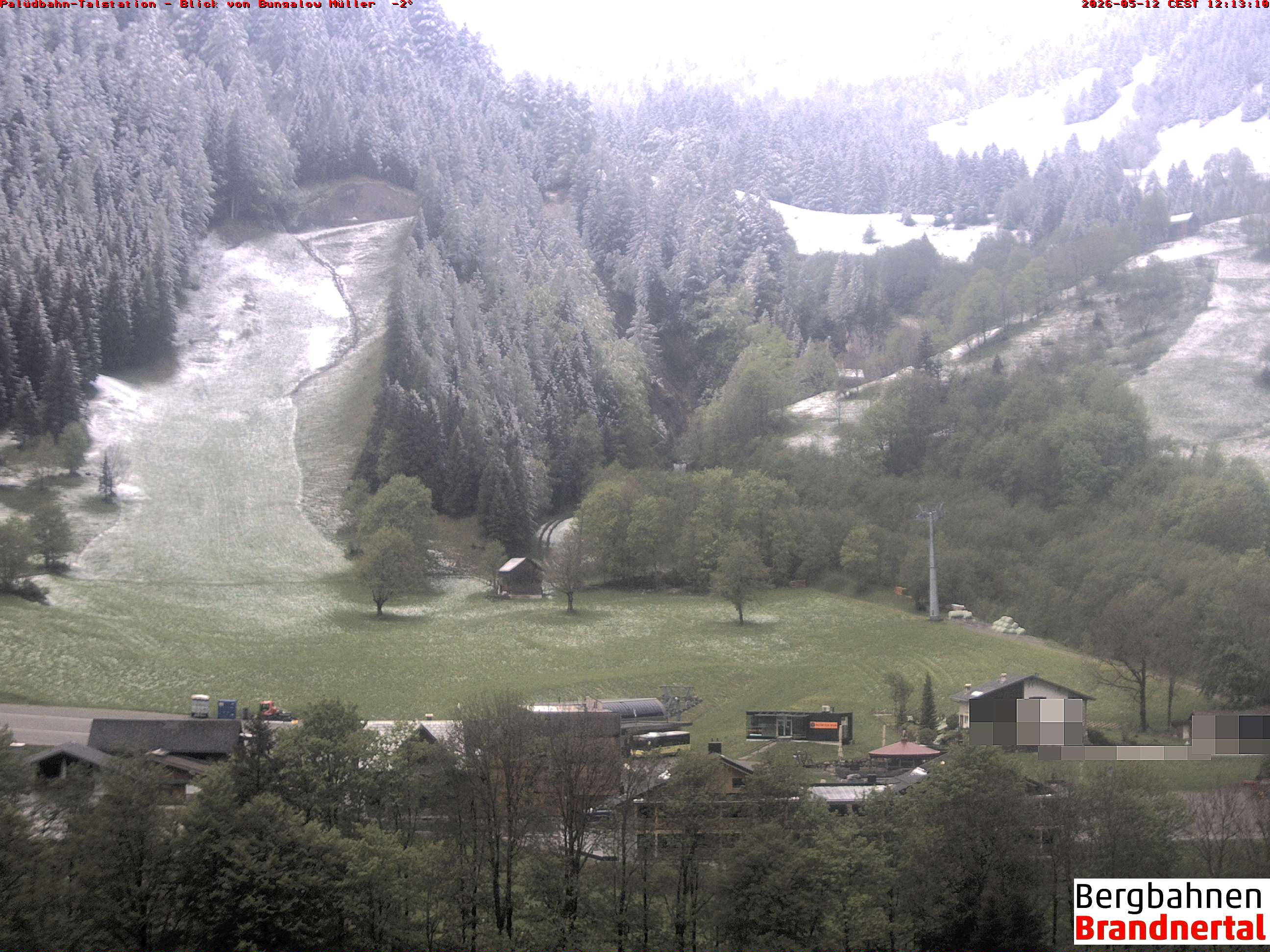 Blick auf Palüdbahn von Bungalow Müller