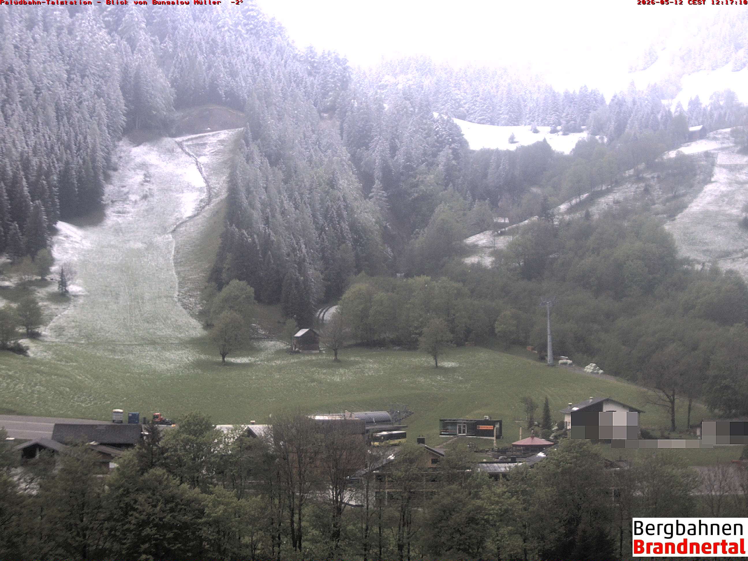 Blick auf Palüdbahn von Bungalow Müller