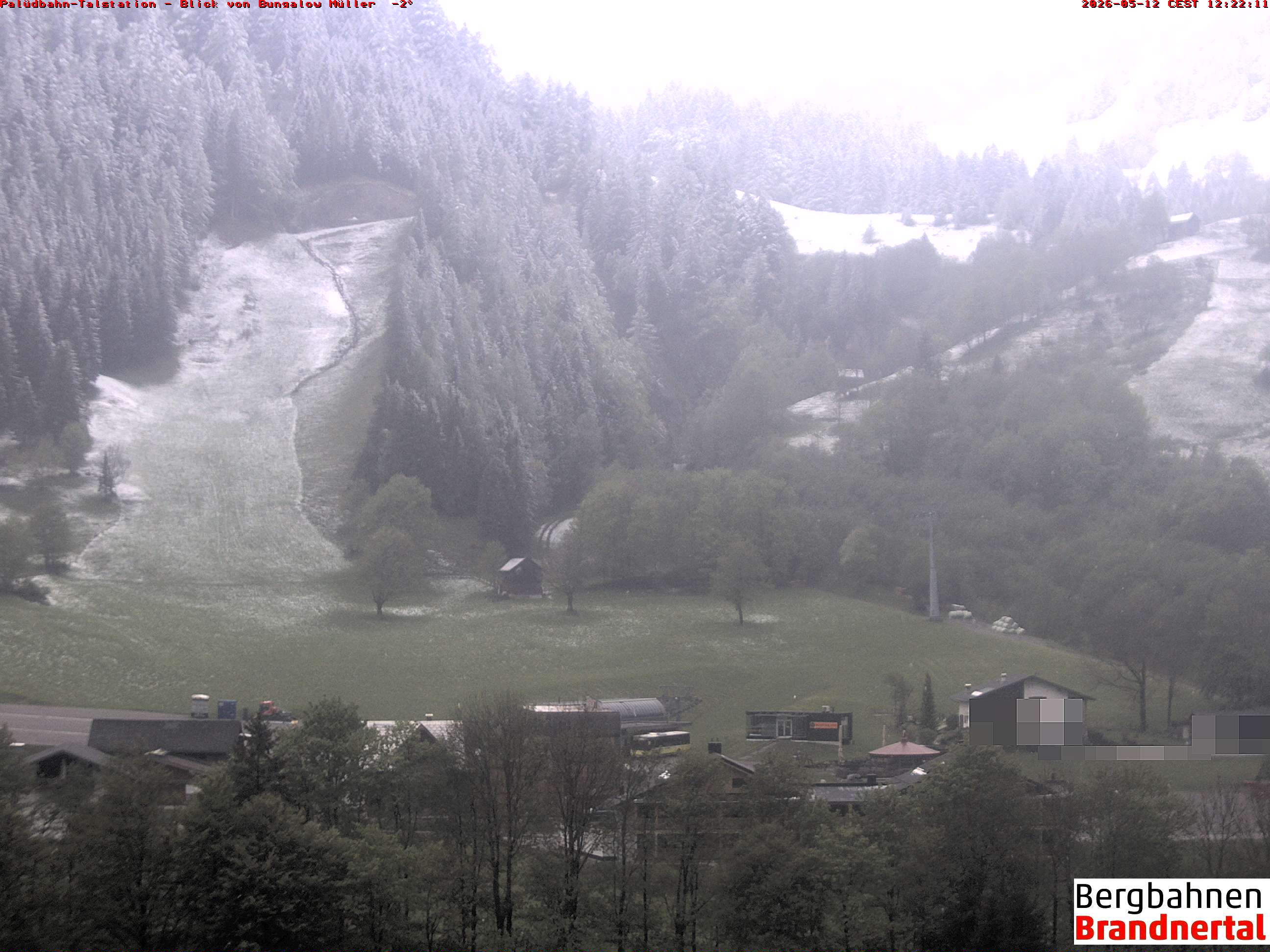 Blick auf Palüdbahn von Bungalow Müller