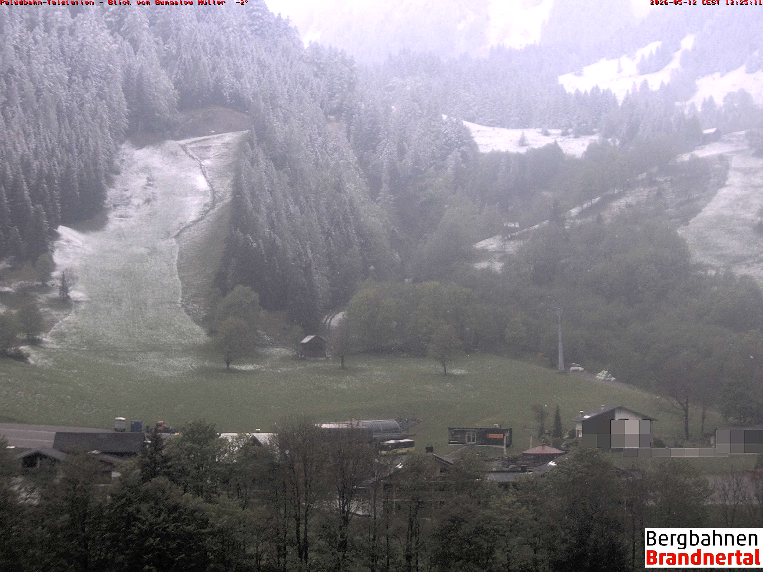 Blick auf Palüdbahn von Bungalow Müller