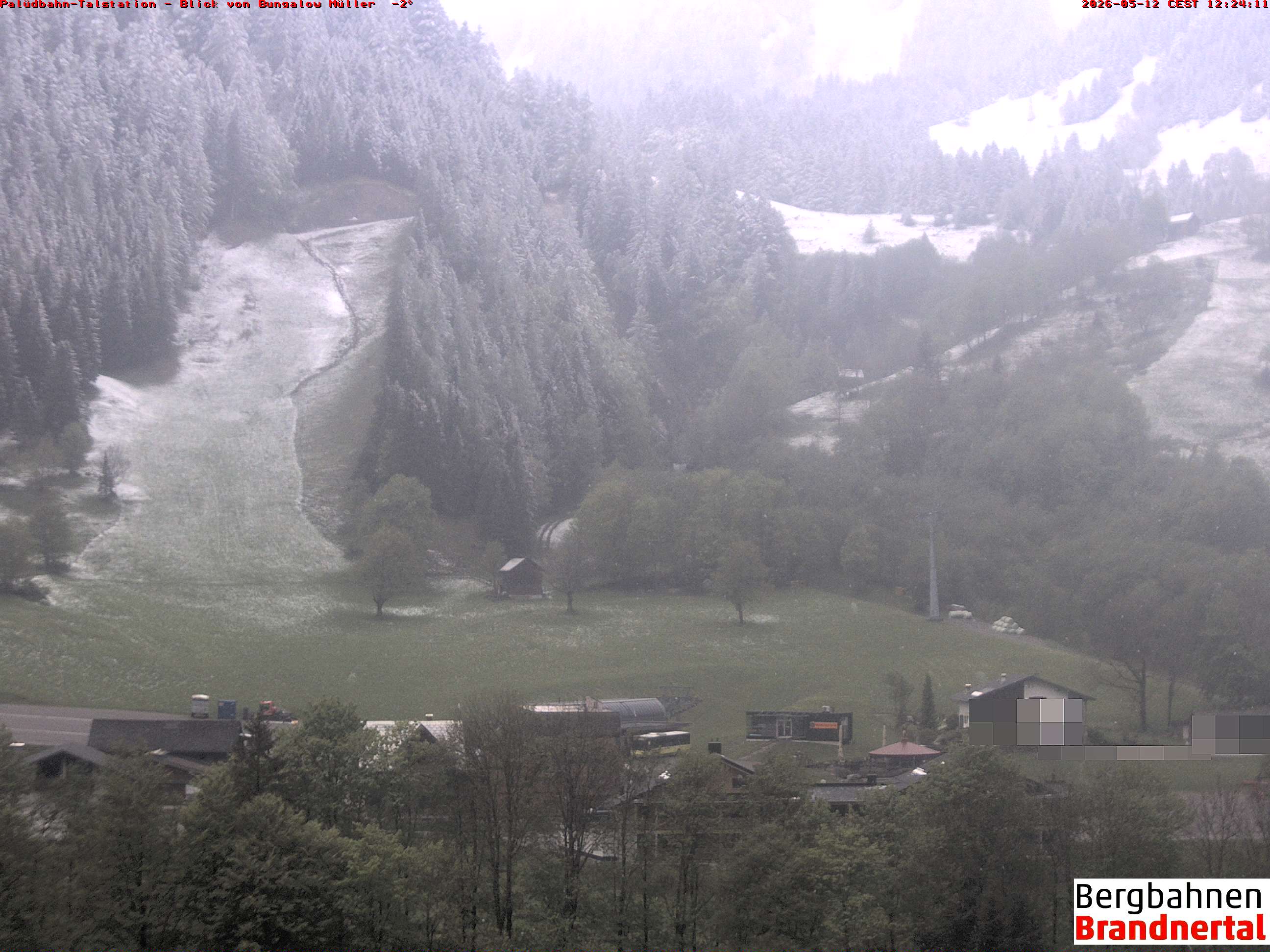 Blick auf Palüdbahn von Bungalow Müller