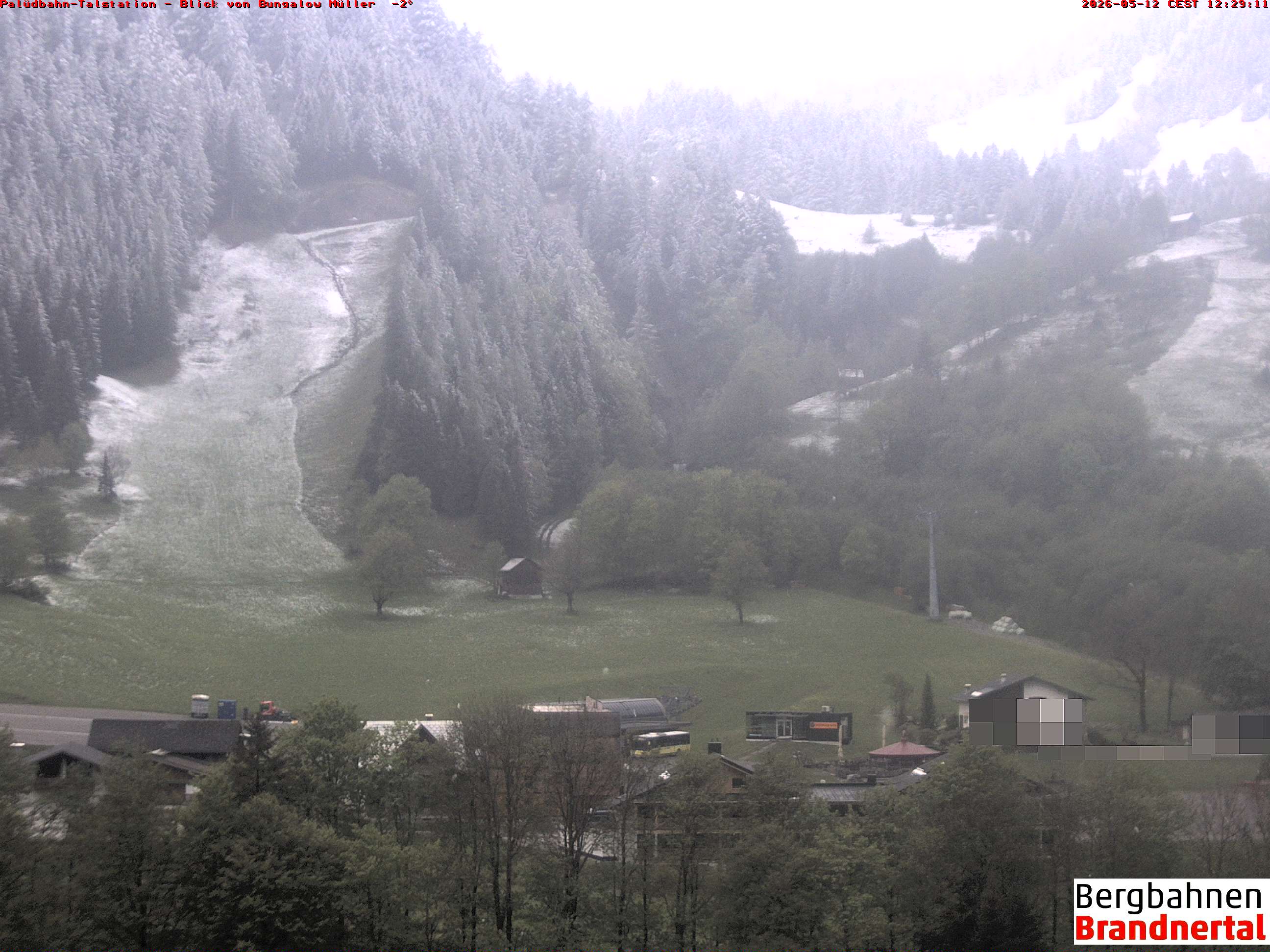Blick auf Palüdbahn von Bungalow Müller