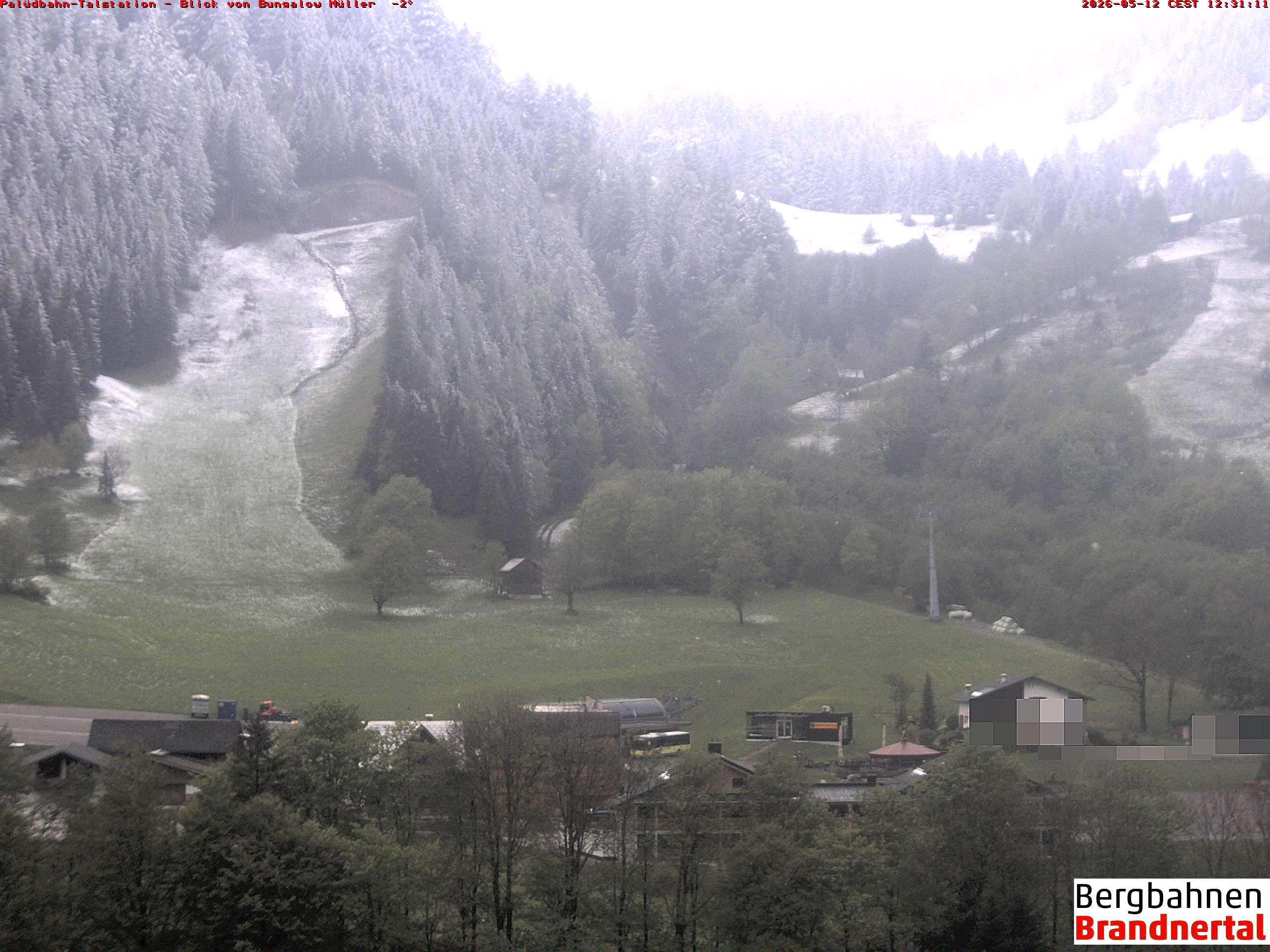 Blick auf Palüdbahn von Bungalow Müller