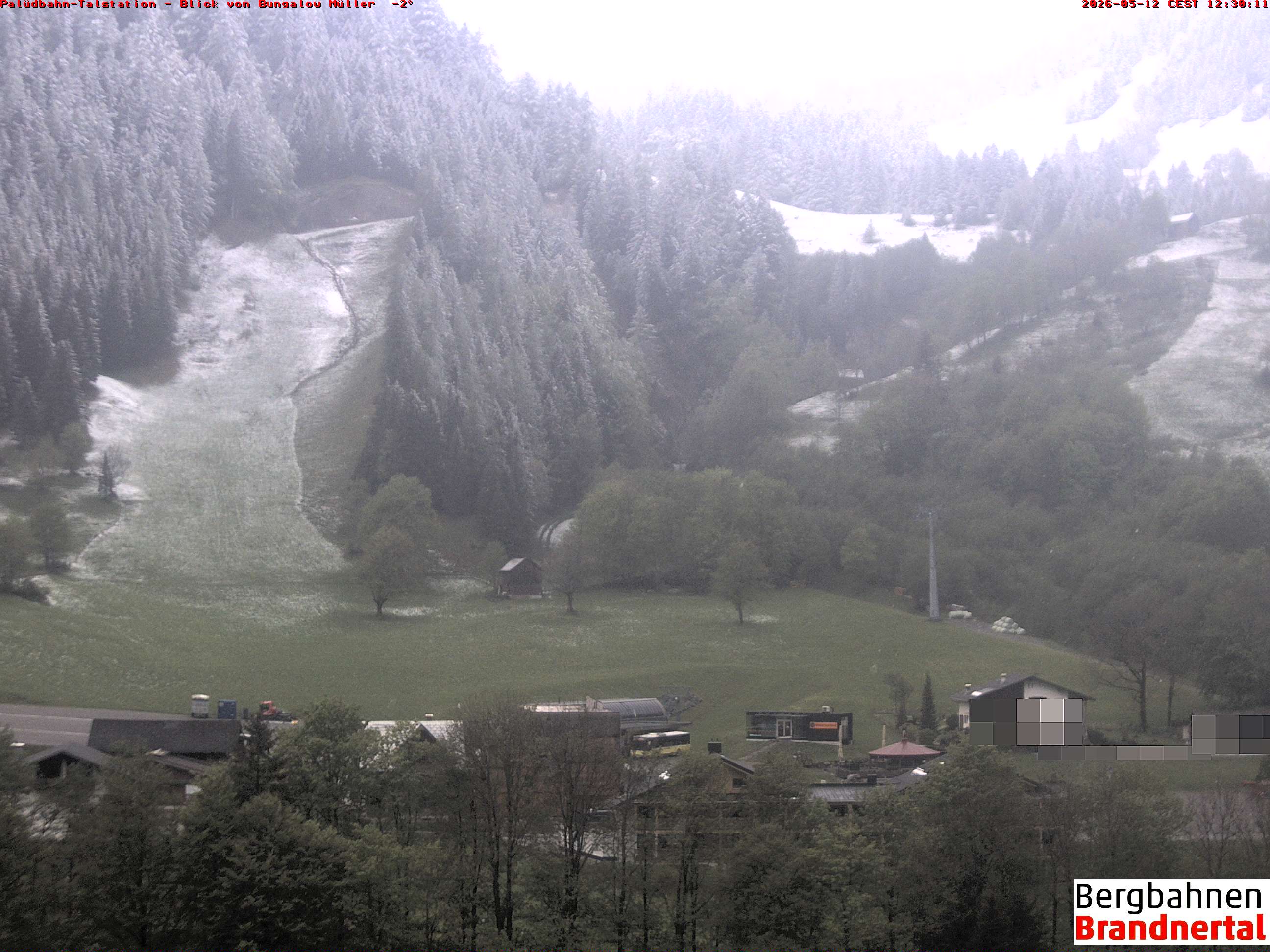 Blick auf Palüdbahn von Bungalow Müller